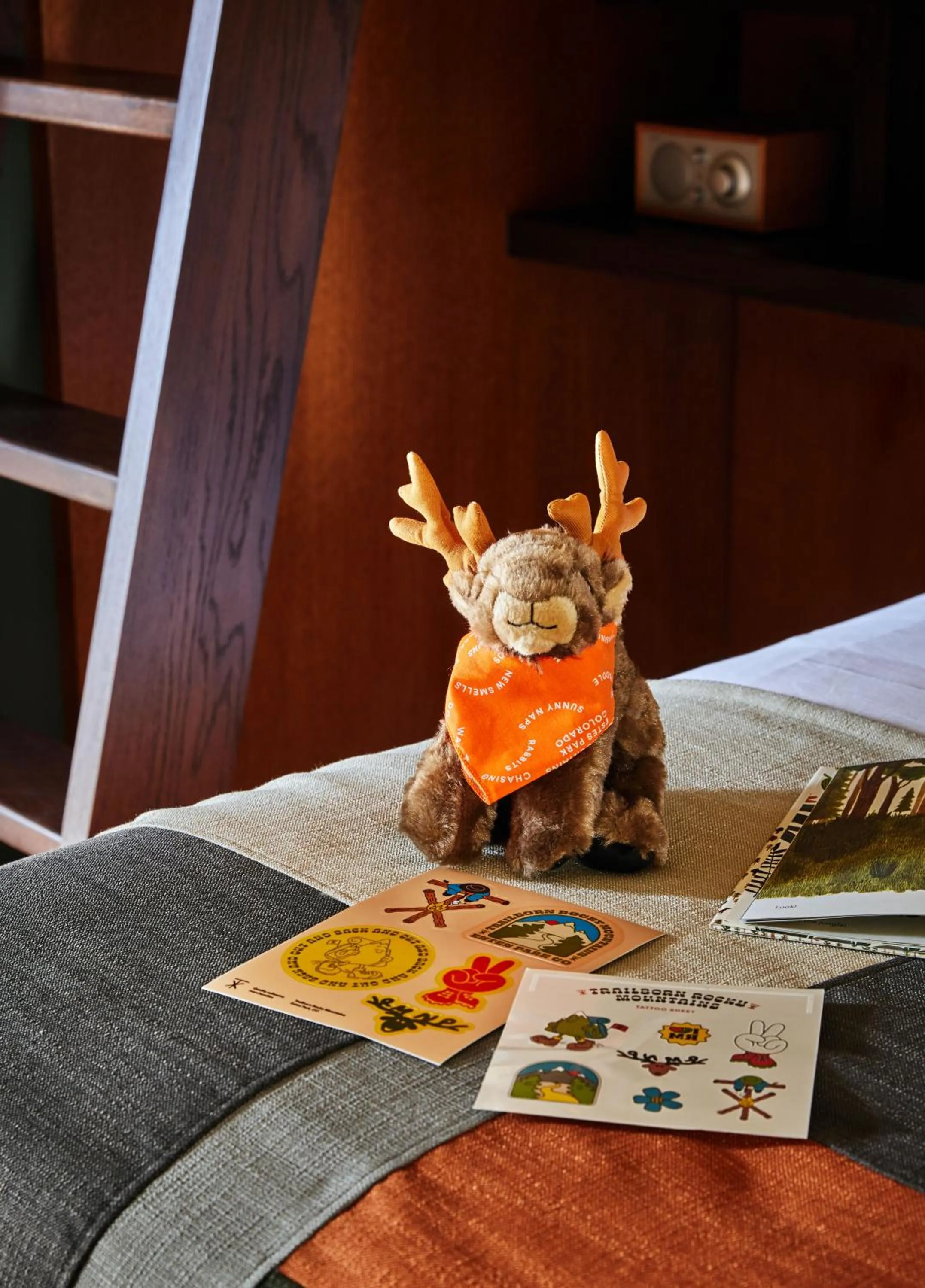 Decorative detail in Trailborn Rocky Mountains Outpost