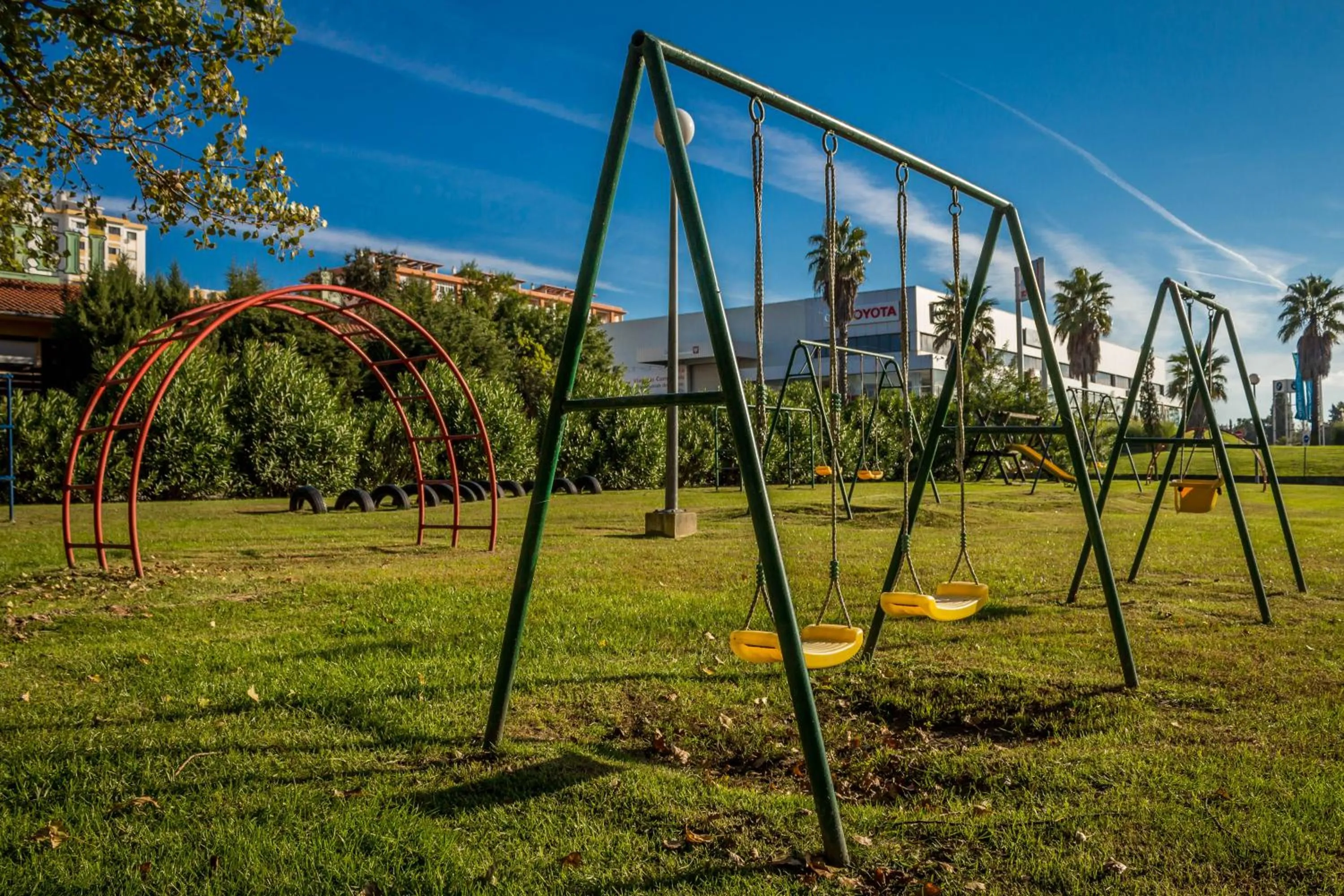 Children play ground in Hotel Campanile Setubal