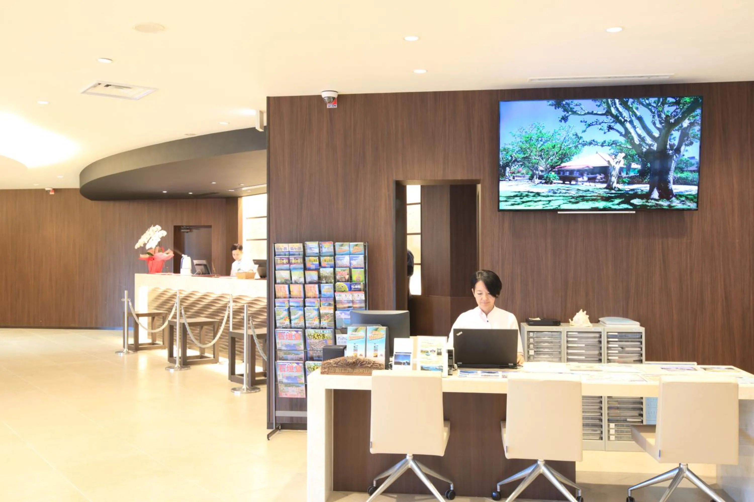 Lobby or reception in Hotel Miyahira