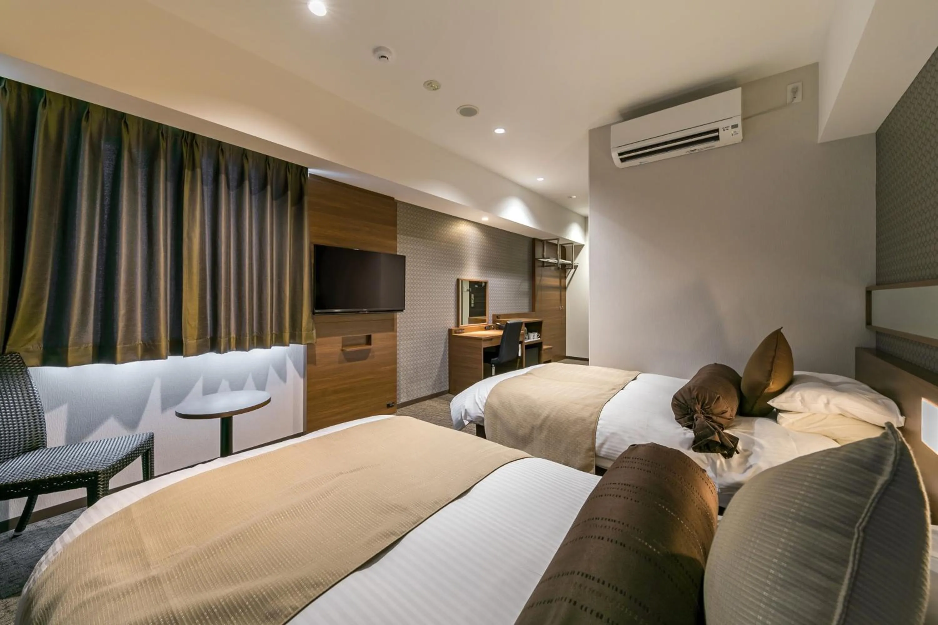 Bed in Hotel Miyahira