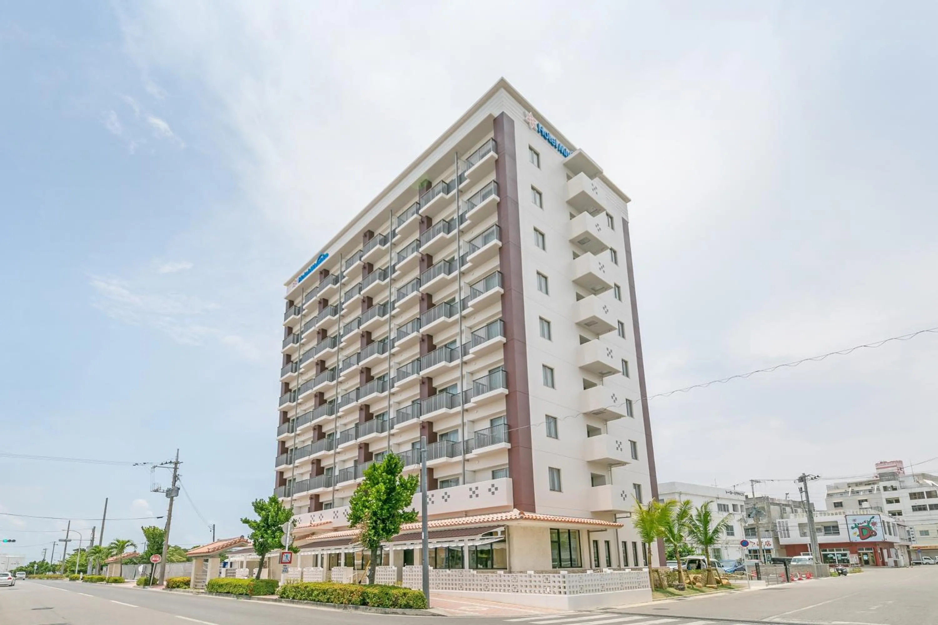 Facade/entrance in Hotel Miyahira