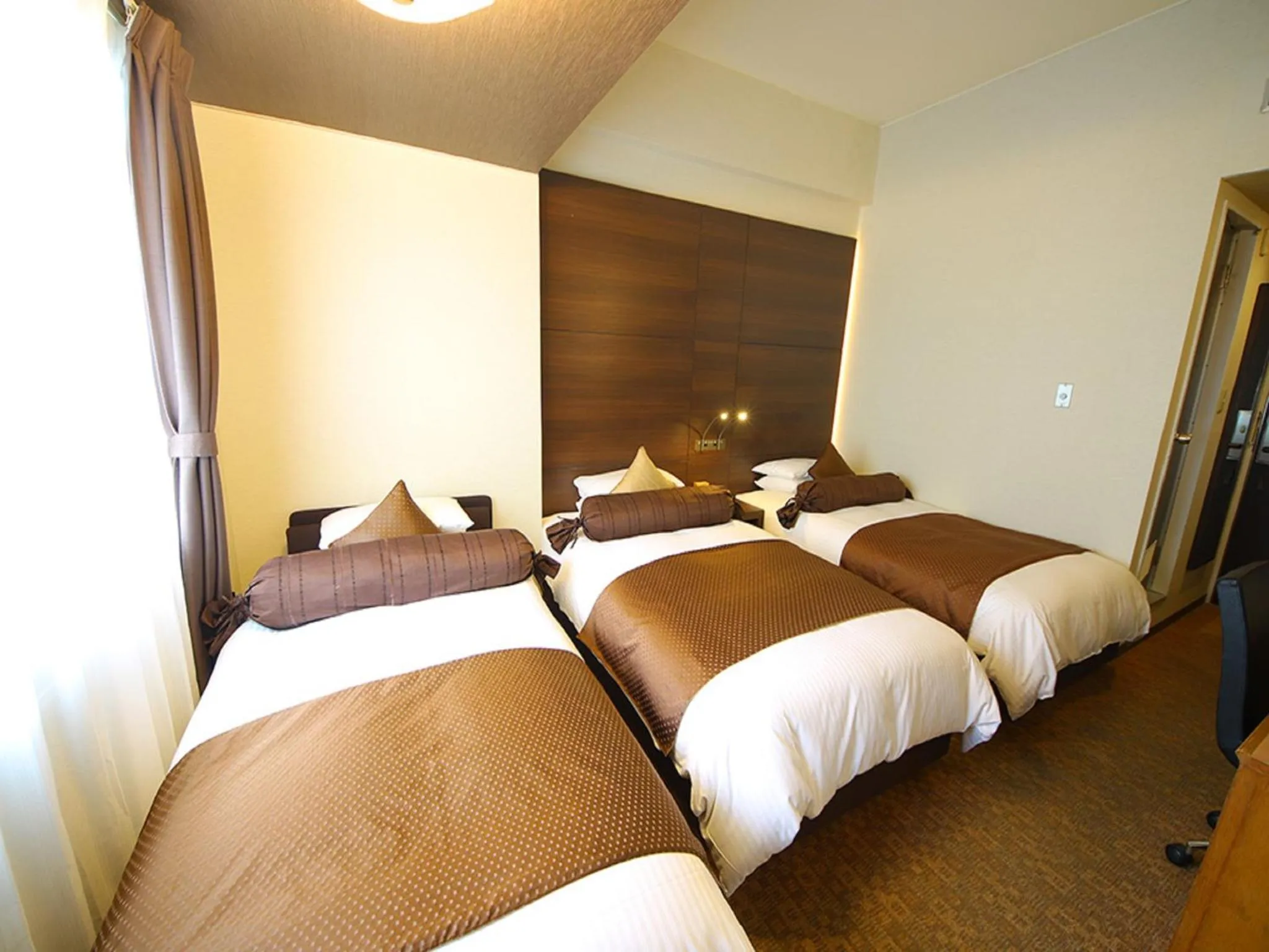 Bed in Hotel Miyahira