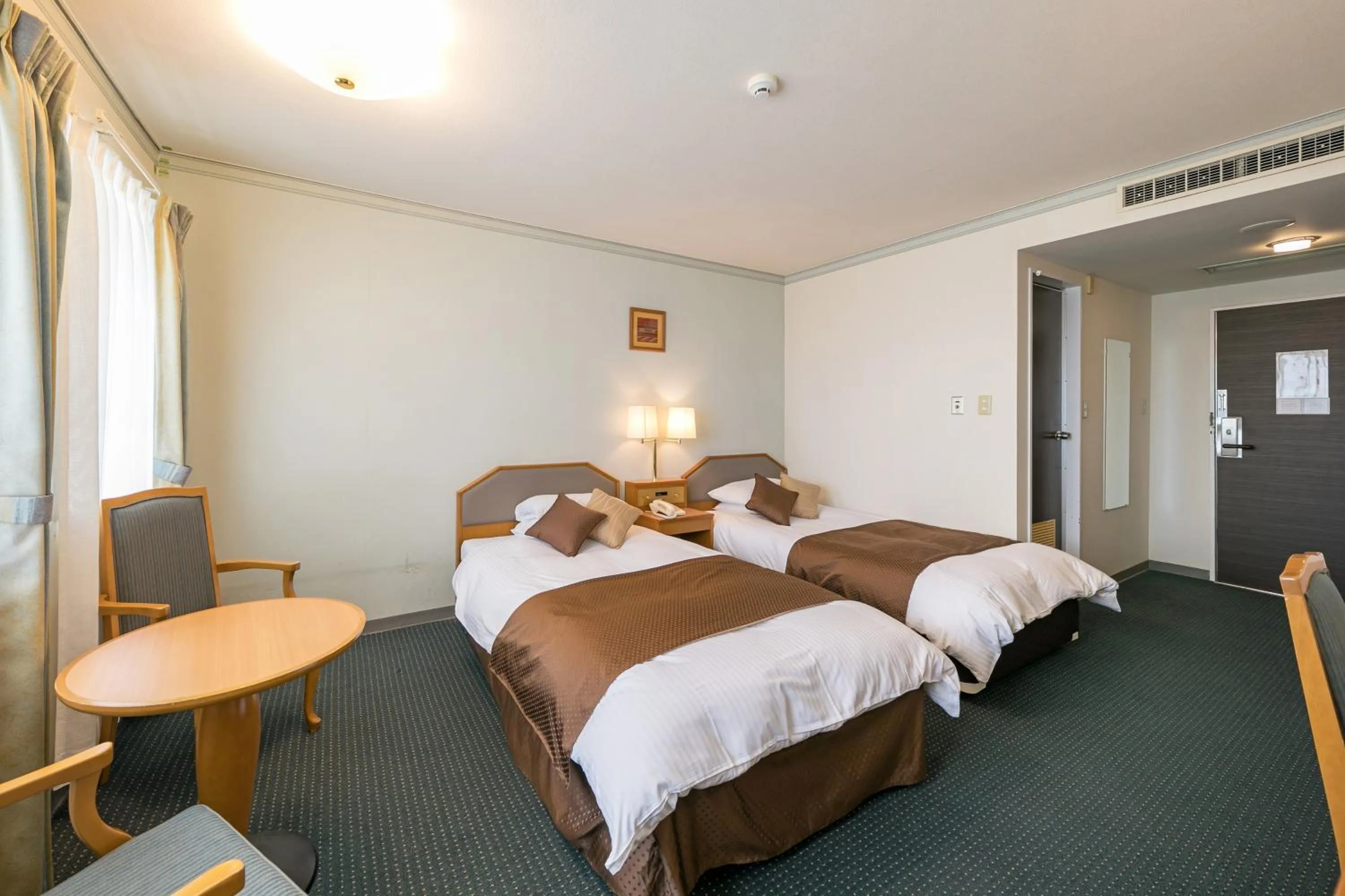 Bed in Hotel Miyahira