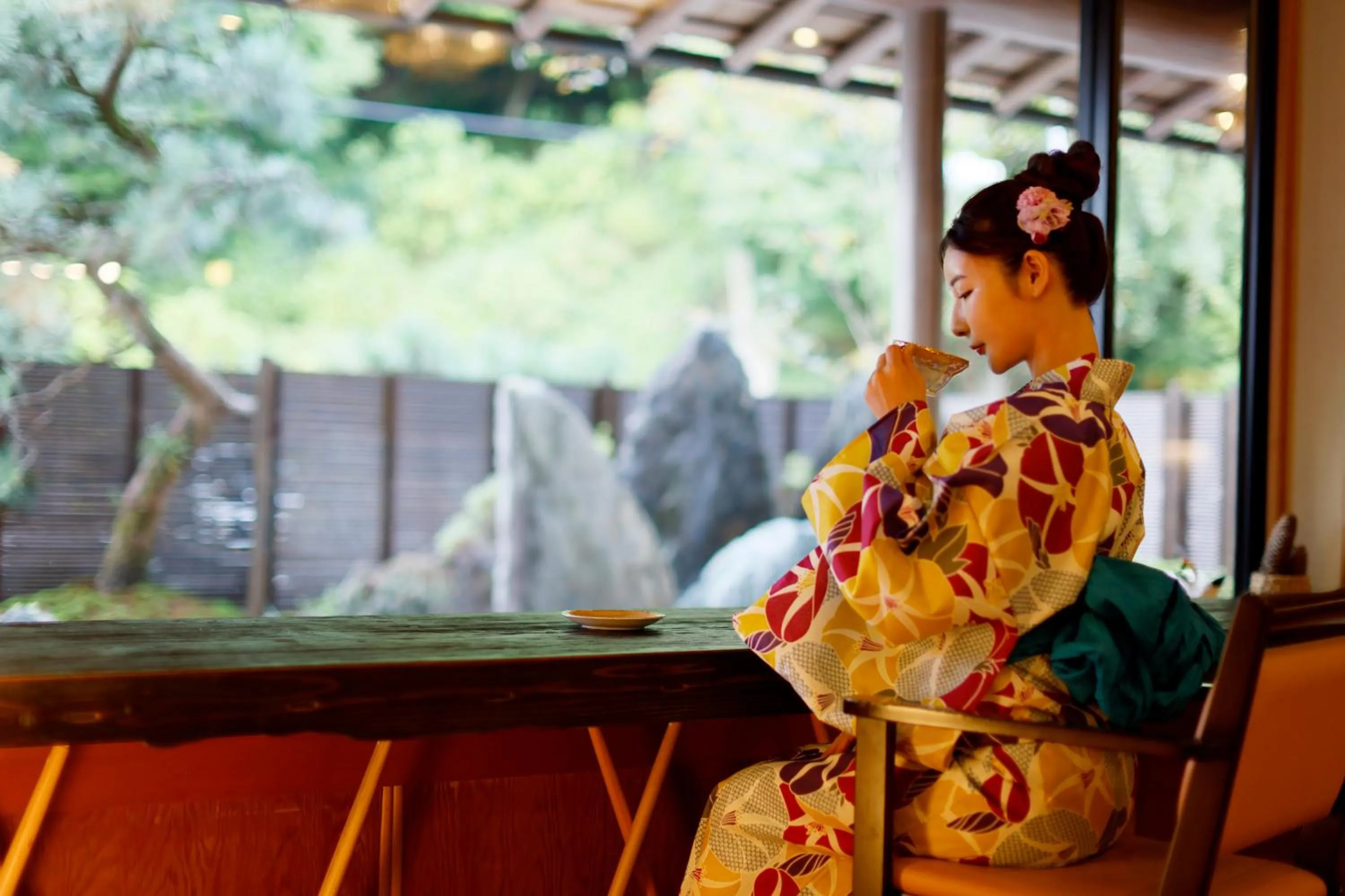 Area and facilities in Kawaguchiya Kinosaki Riverside Hotel