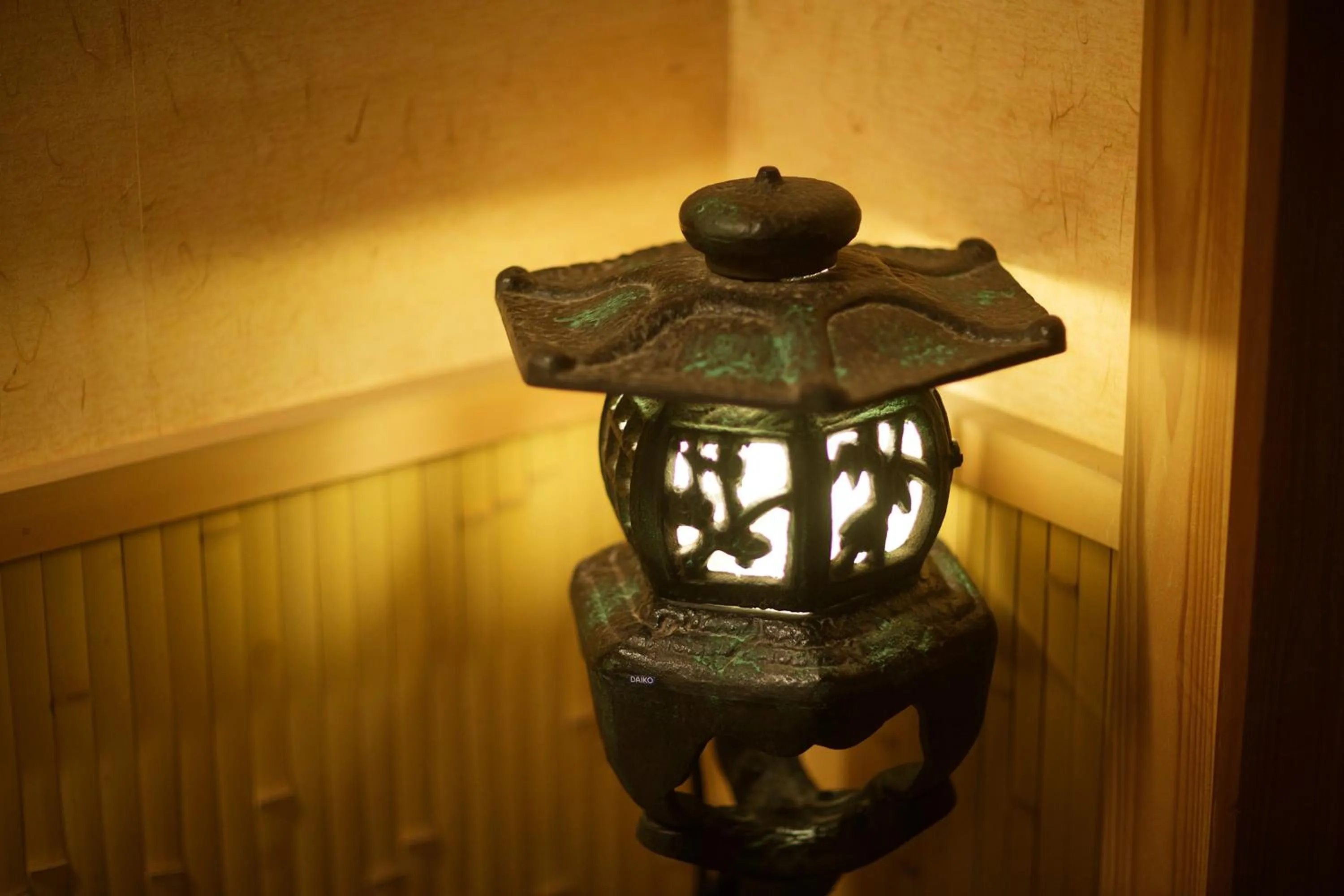 Decorative detail in Kawaguchiya Kinosaki Riverside Hotel