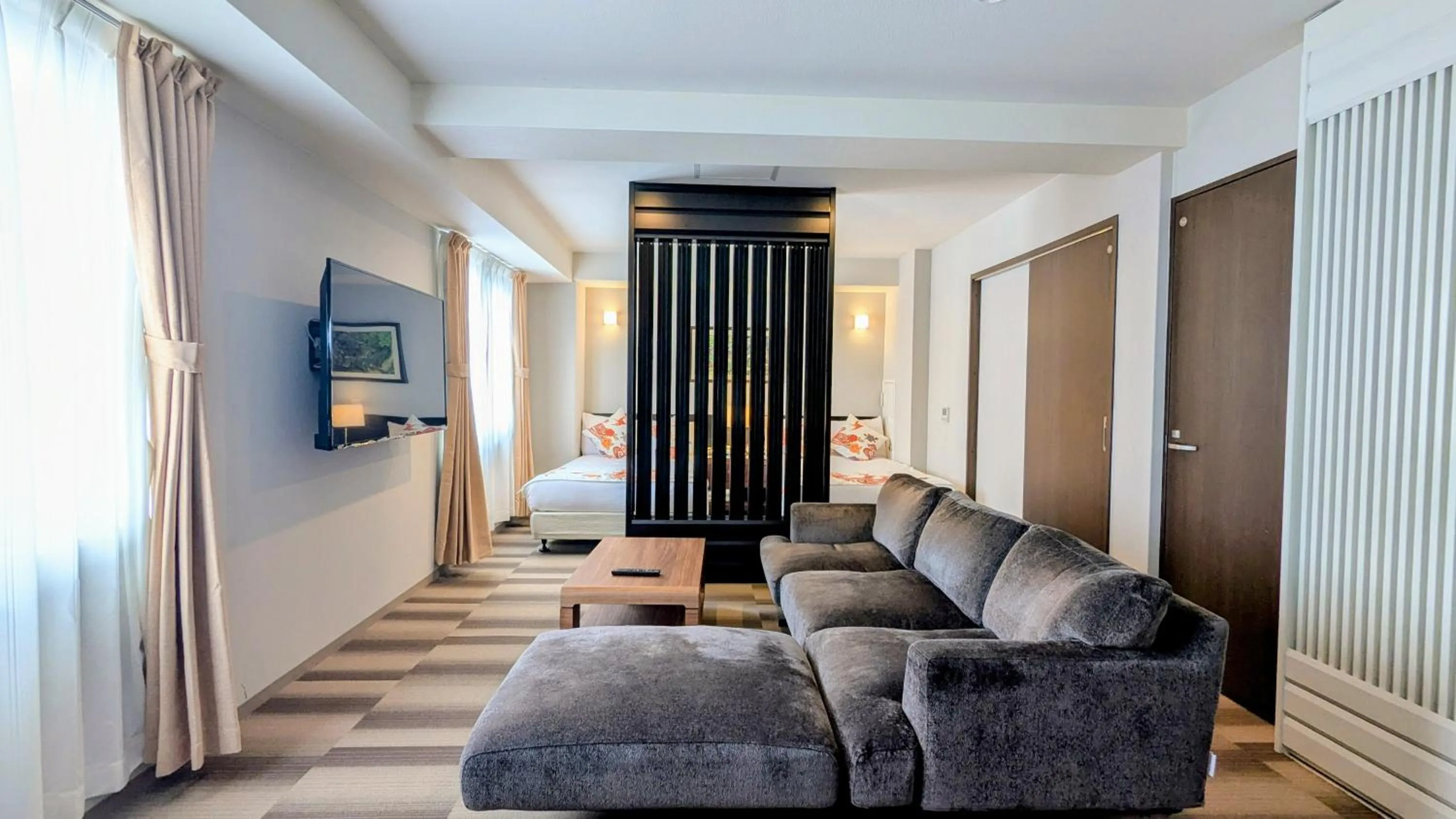 TV and multimedia, Bed in Hotel Naha City -Kokusai Street-