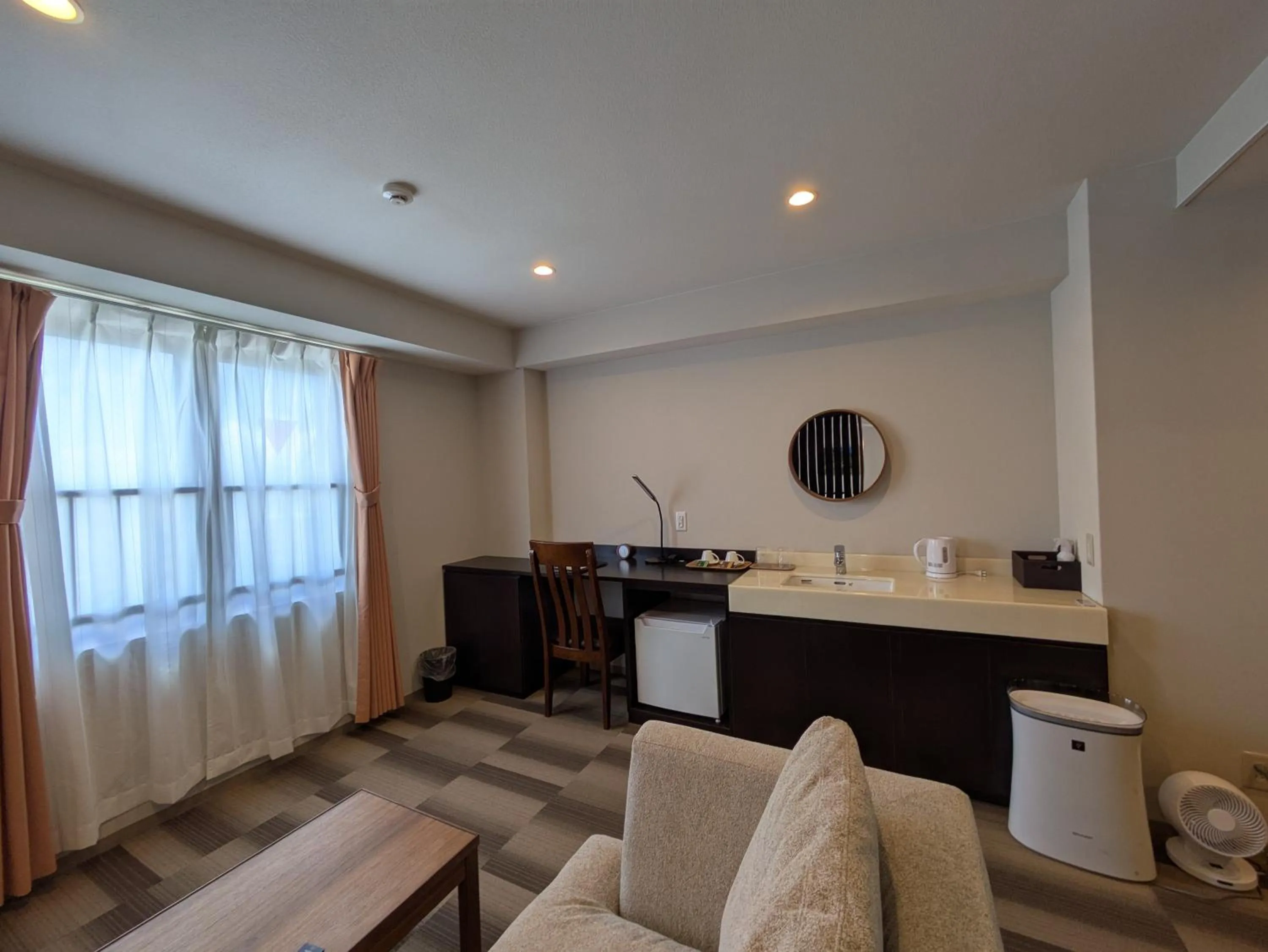 Living room in Hotel Naha City -Kokusai Street-