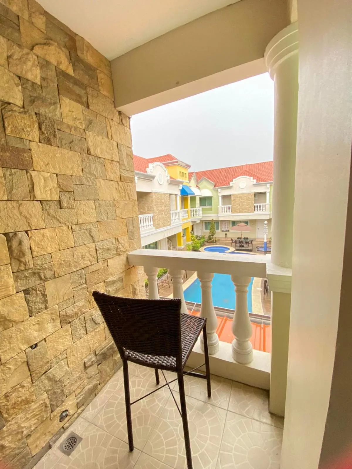 Pool view in Prism Hotel