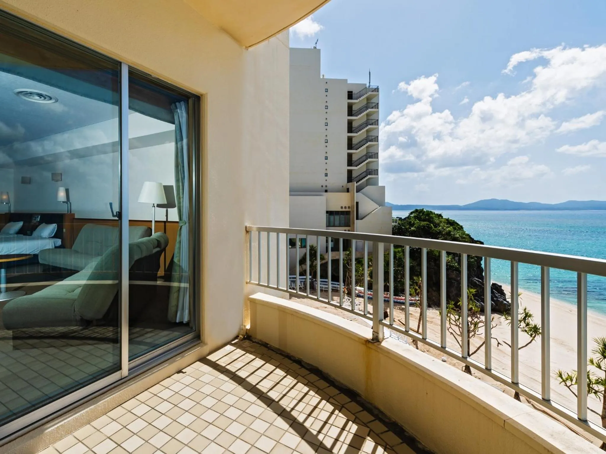 Balcony/Terrace in Hotel Resonex Nago