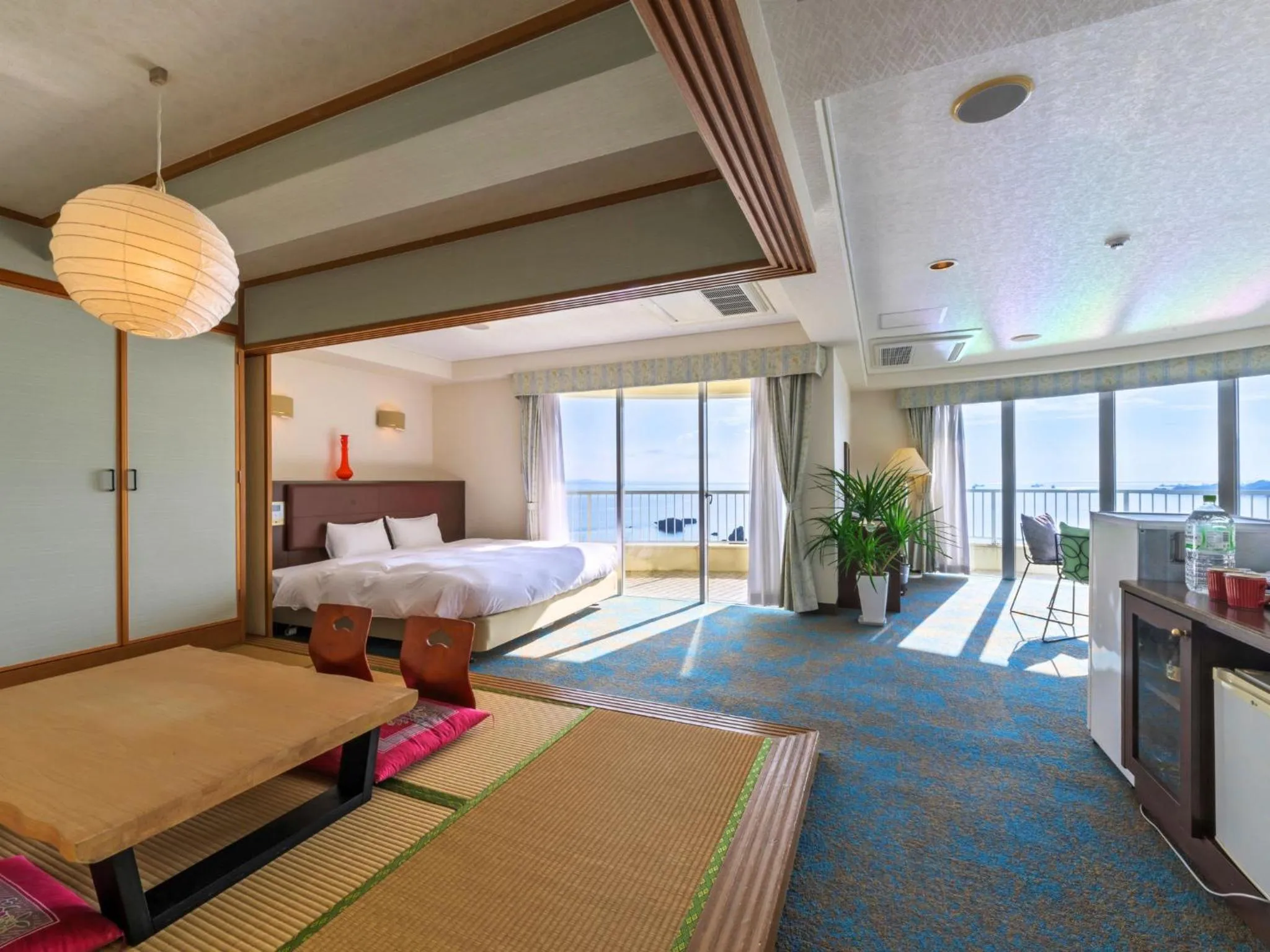 Photo of the whole room, Bed in Hotel Resonex Nago