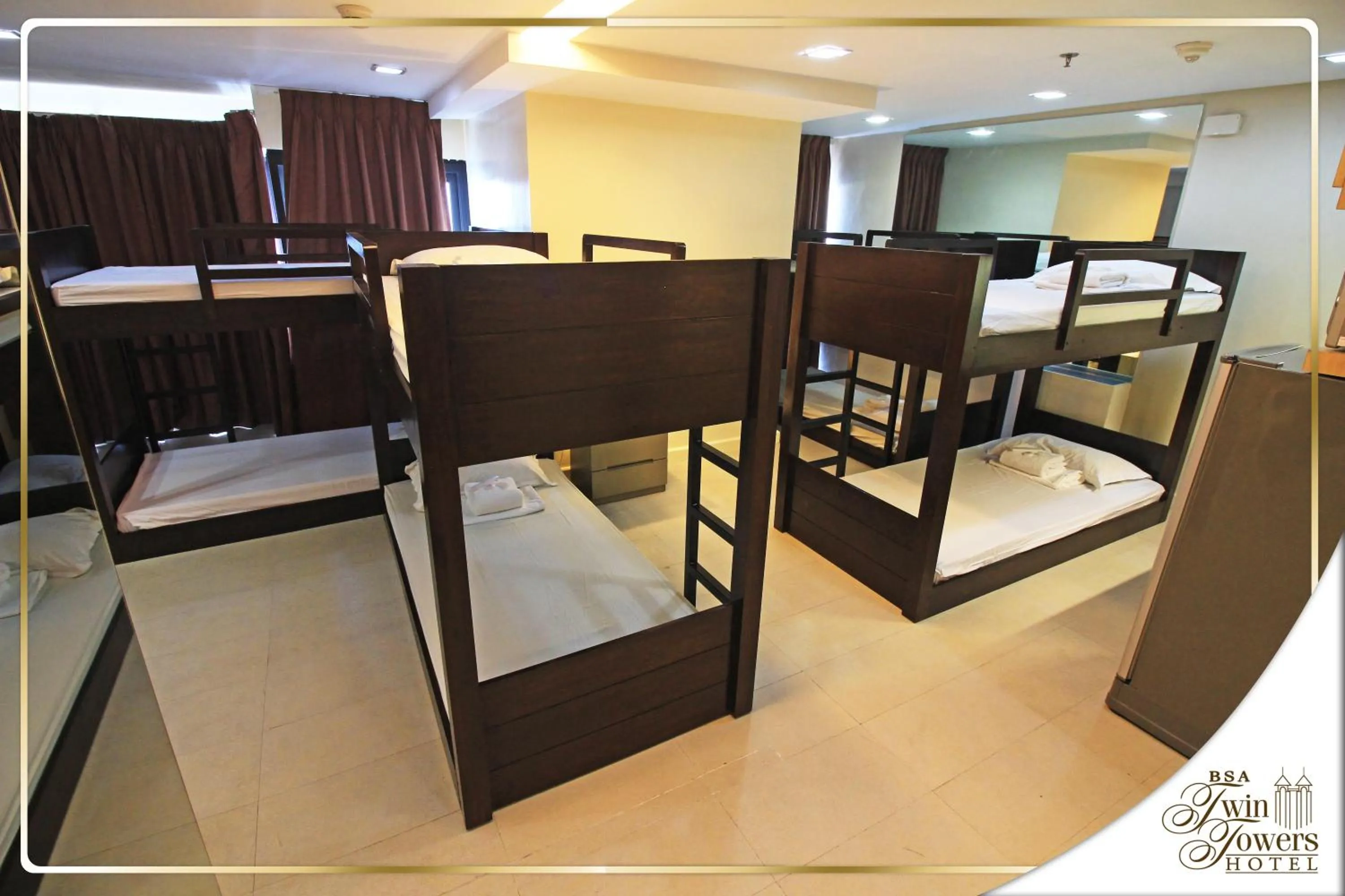 Bed in BSA Twin Towers