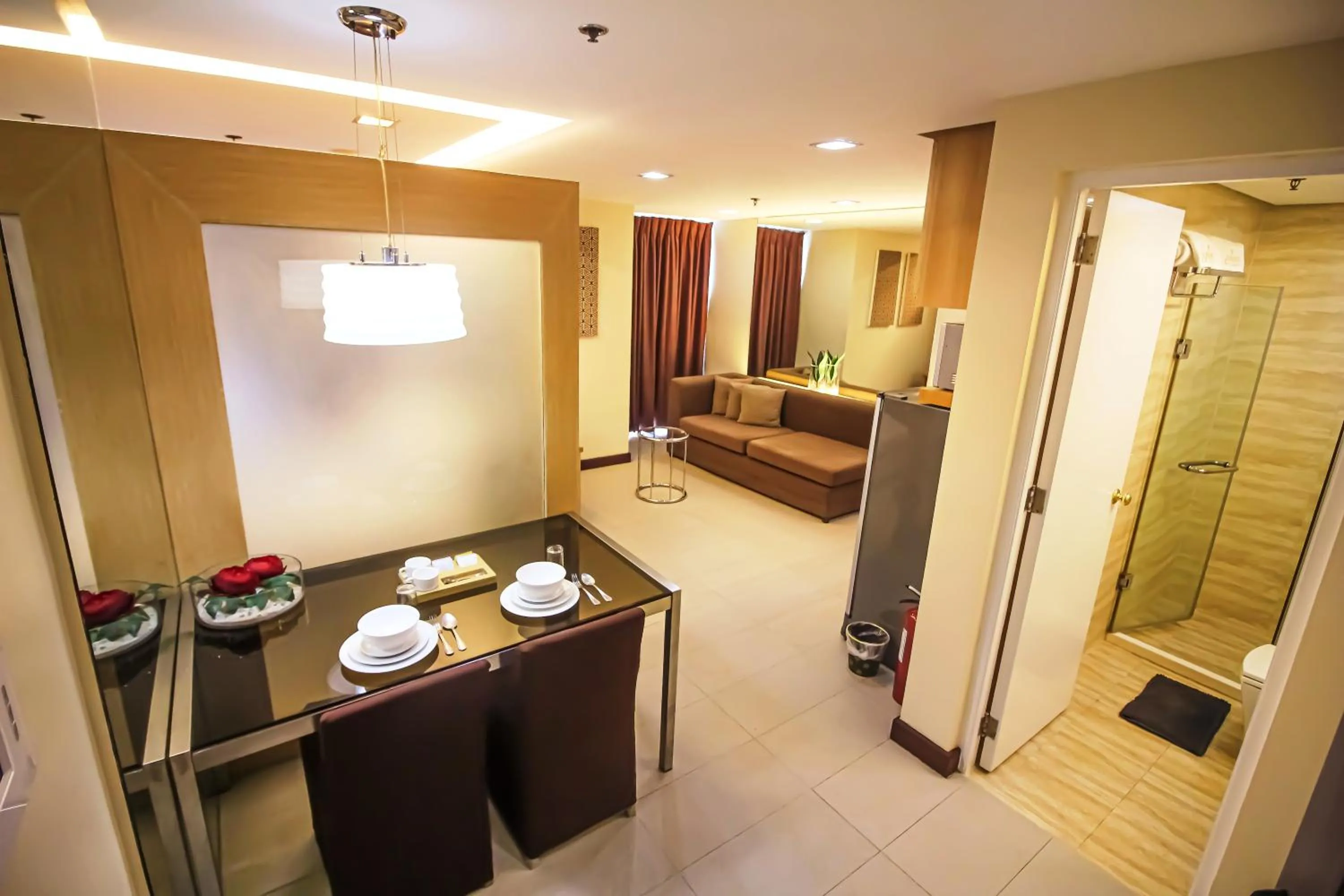 Living room in BSA Twin Towers