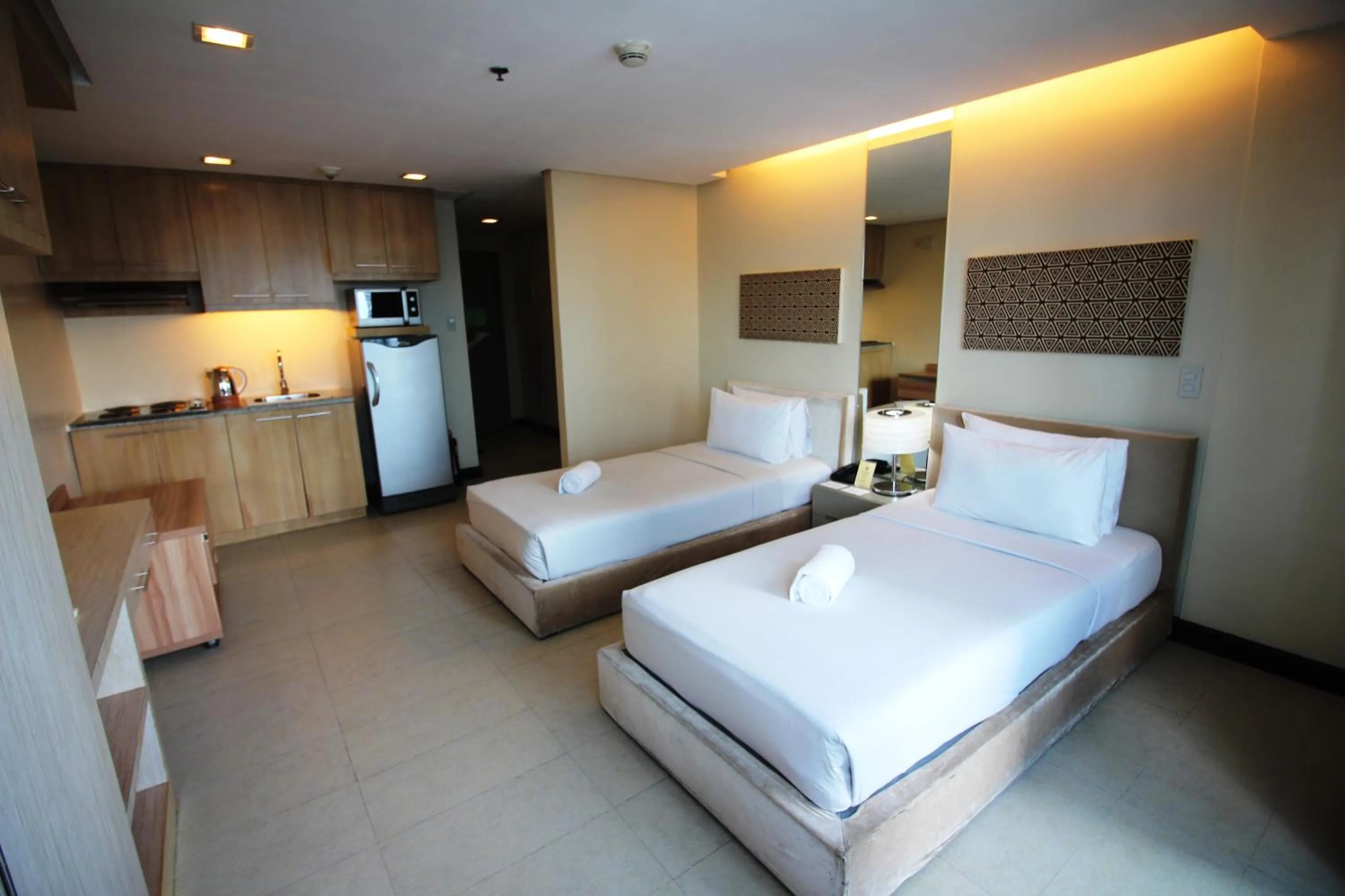 Bed in BSA Twin Towers