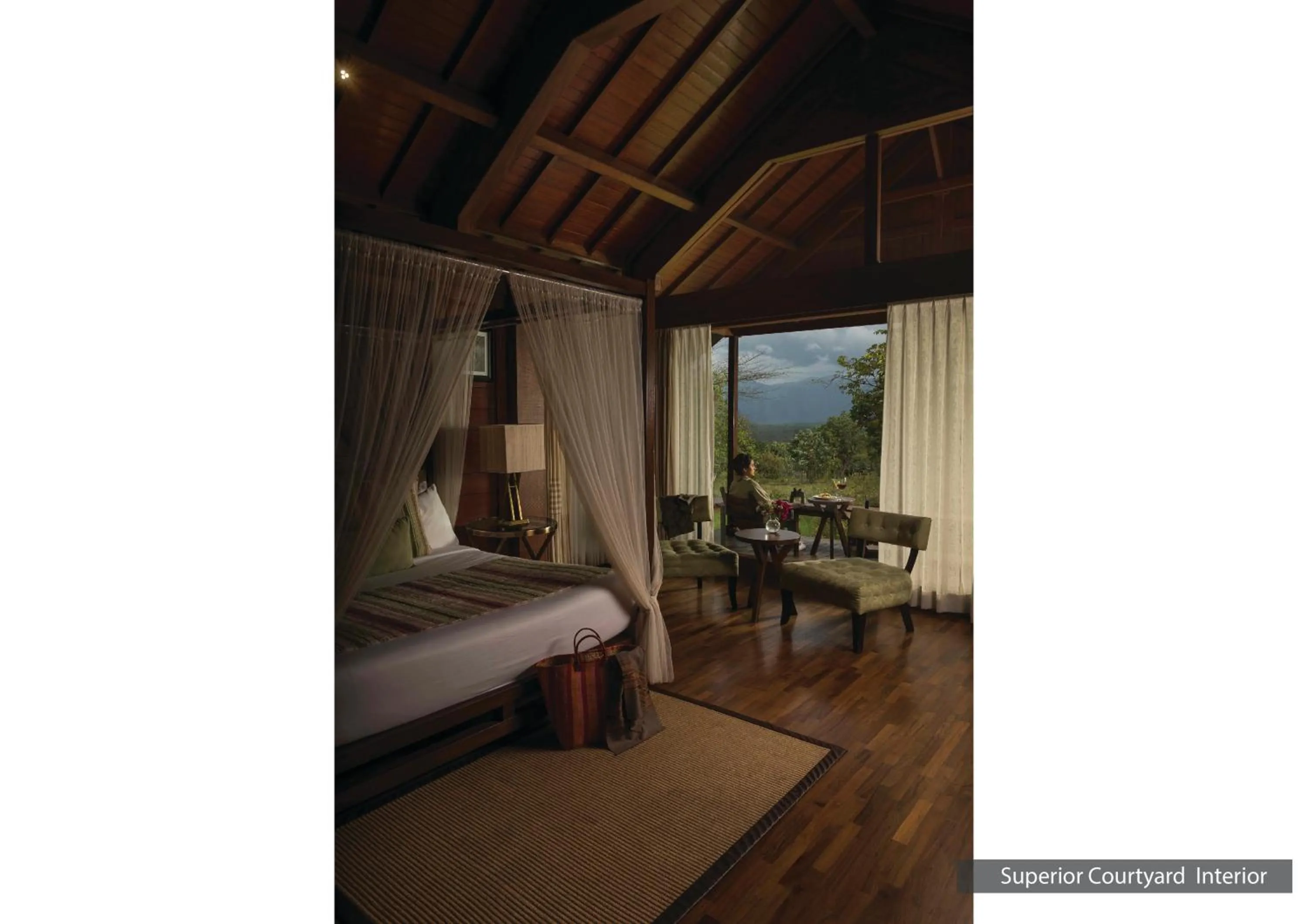 Bed in The Serai Bandipur
