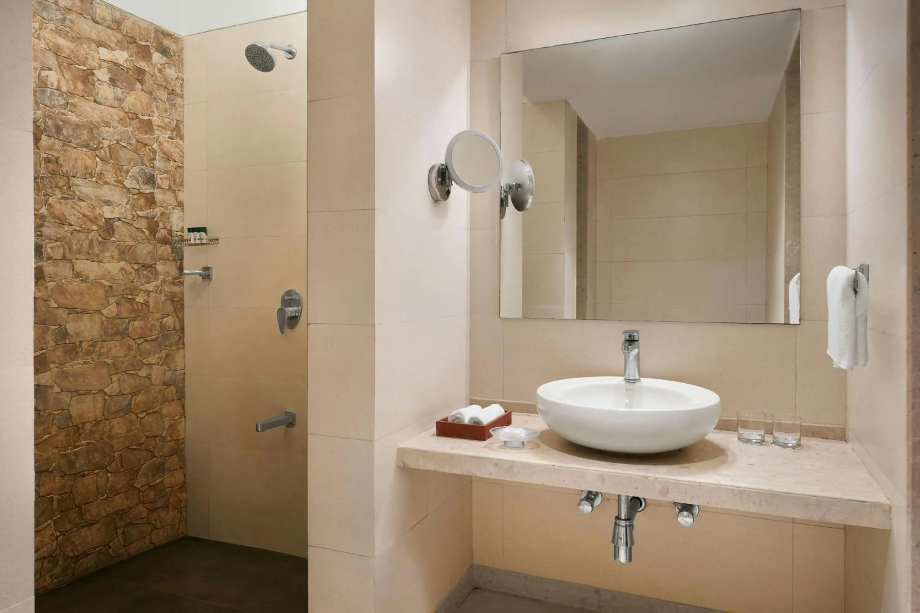 Bathroom in The Fern Samali Resort Dapoli, Series by Marriott