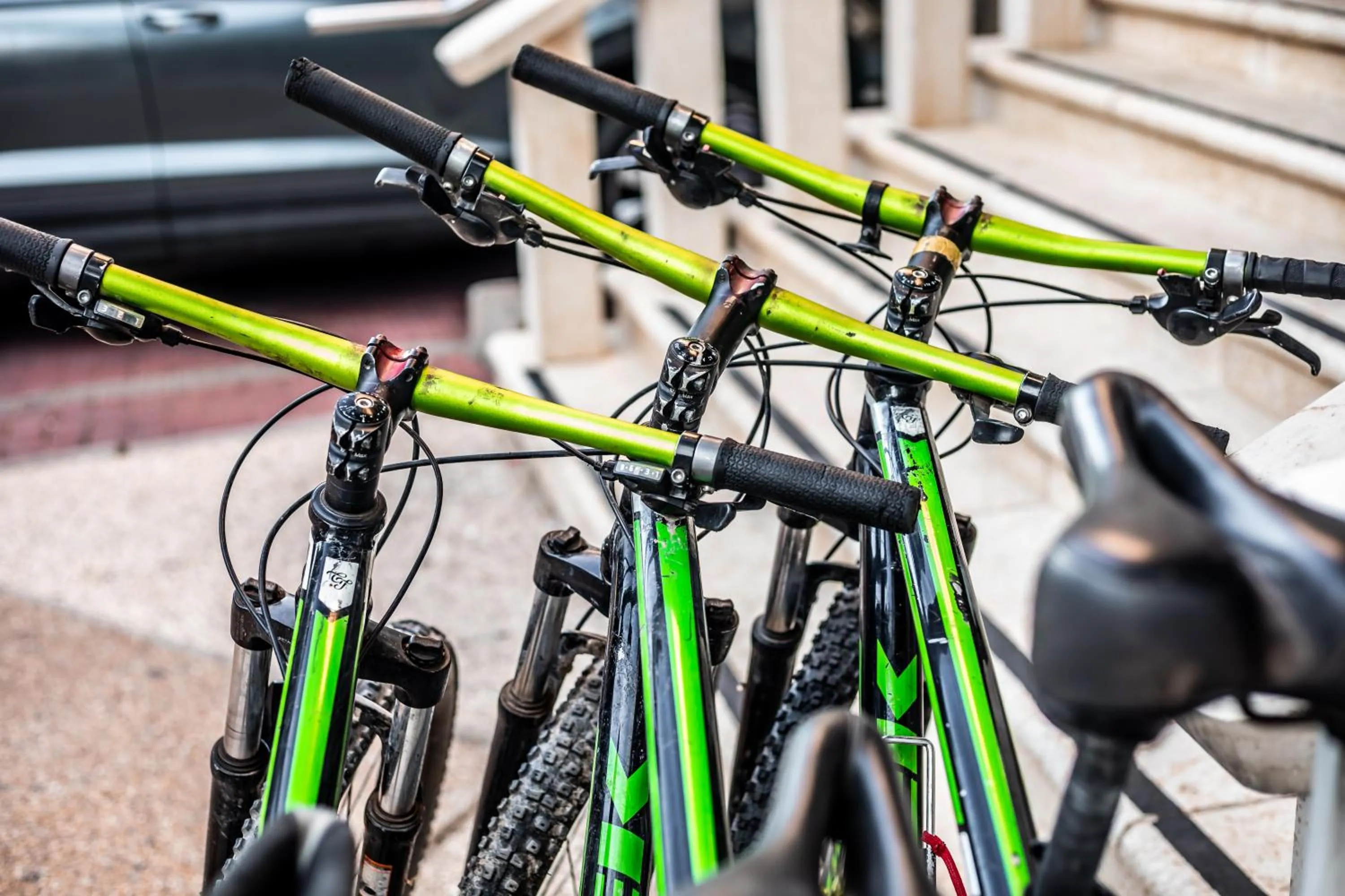 Cycling in Emily's Hotel