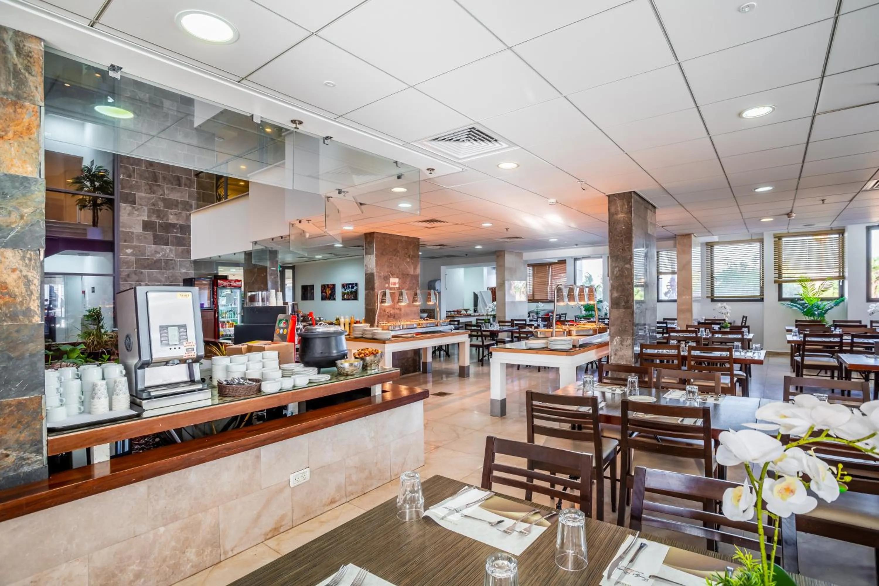 Dinner in Emily's Hotel