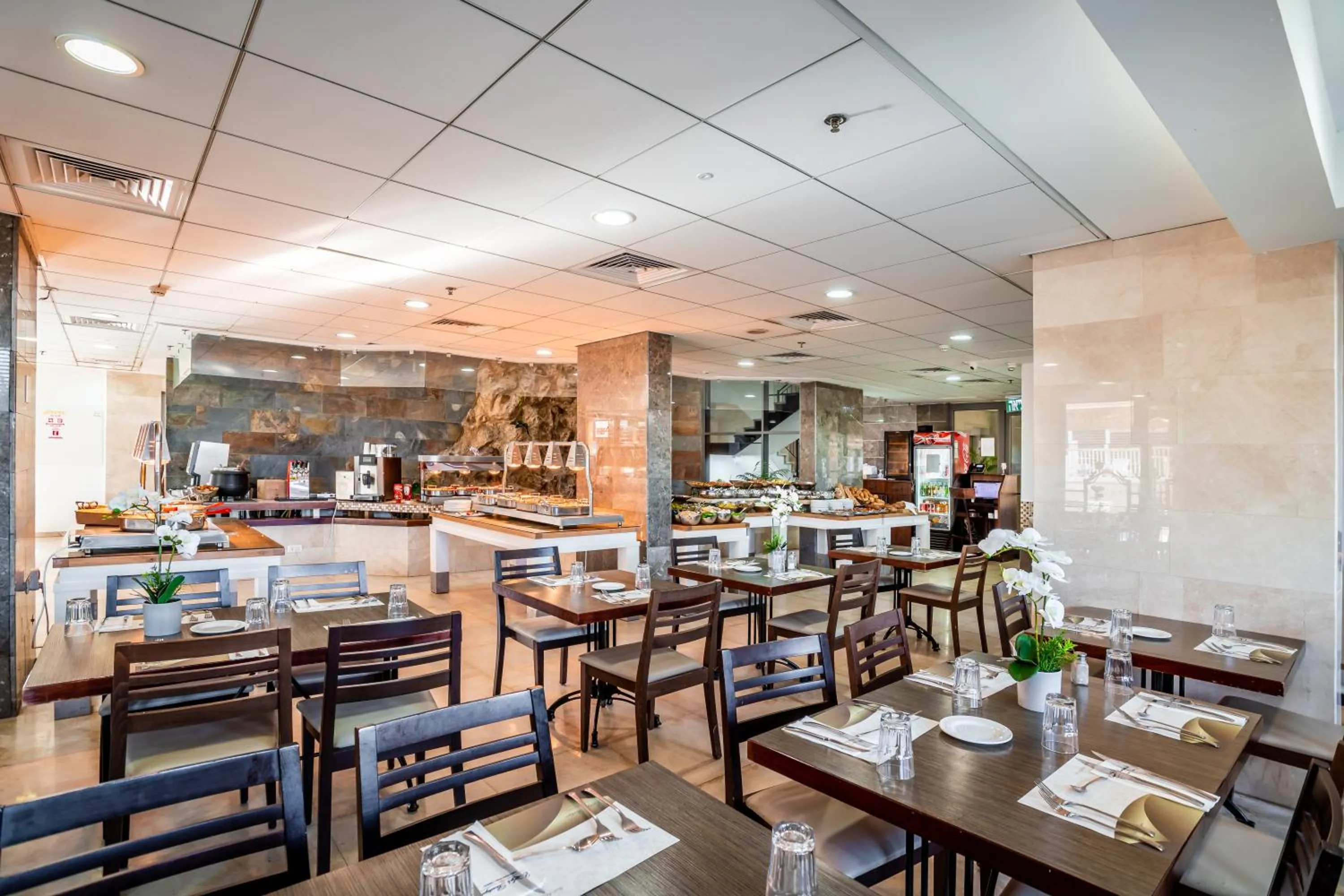 Dinner in Emily's Hotel