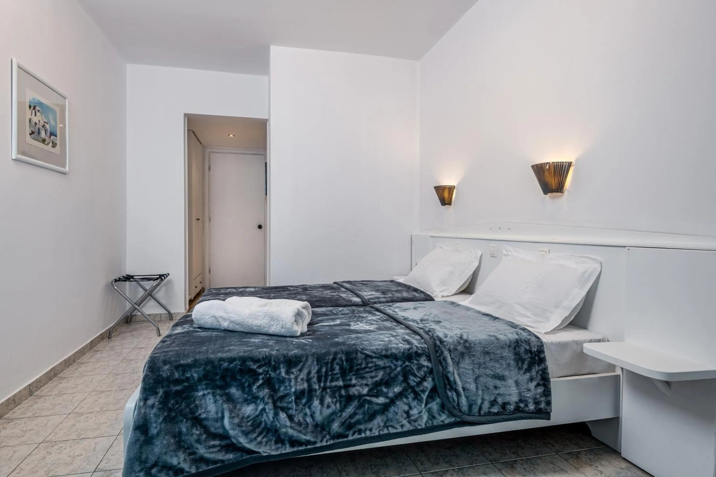 Bed in ILIOS K Village Resort