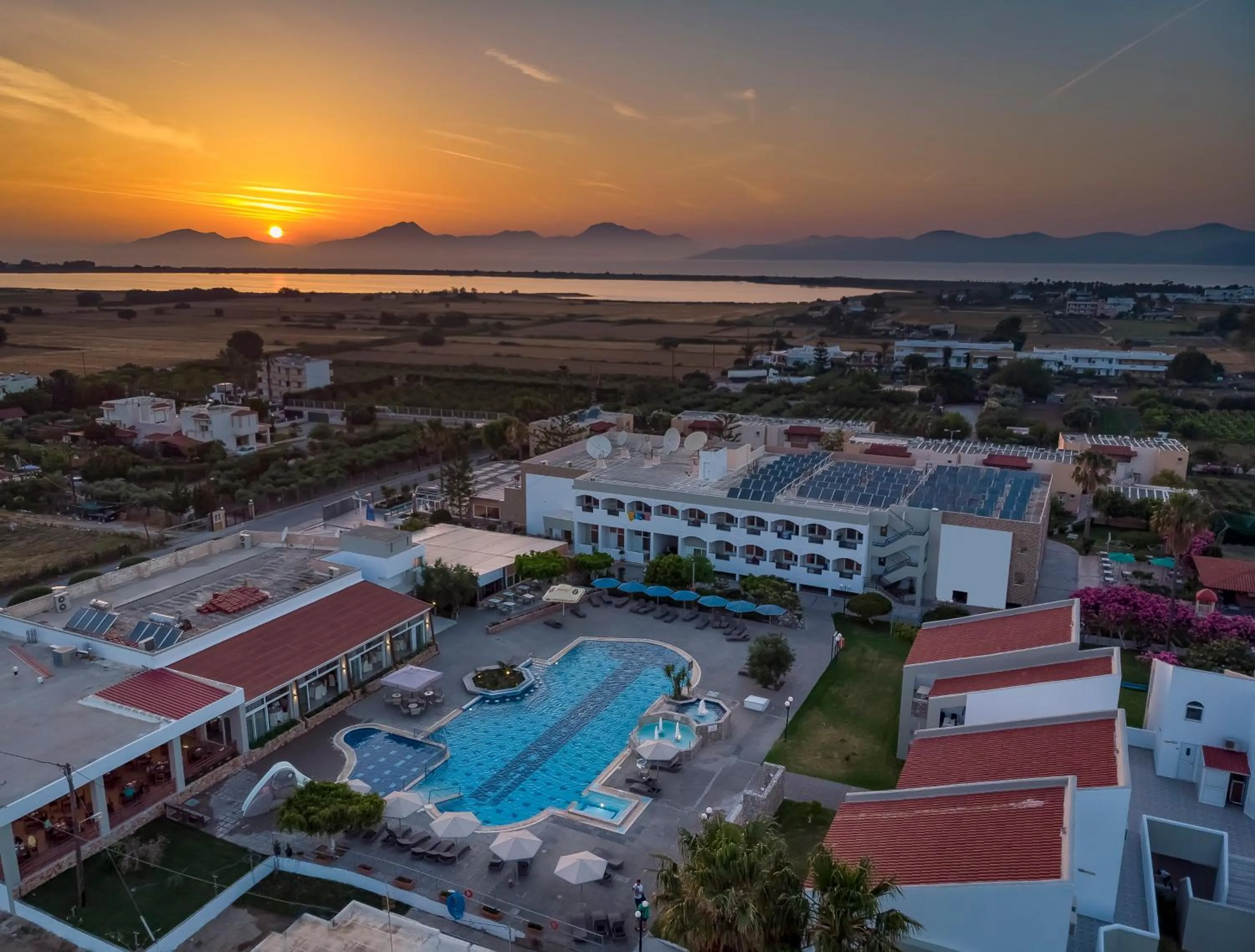 Bird's eye view in ILIOS K Village Resort