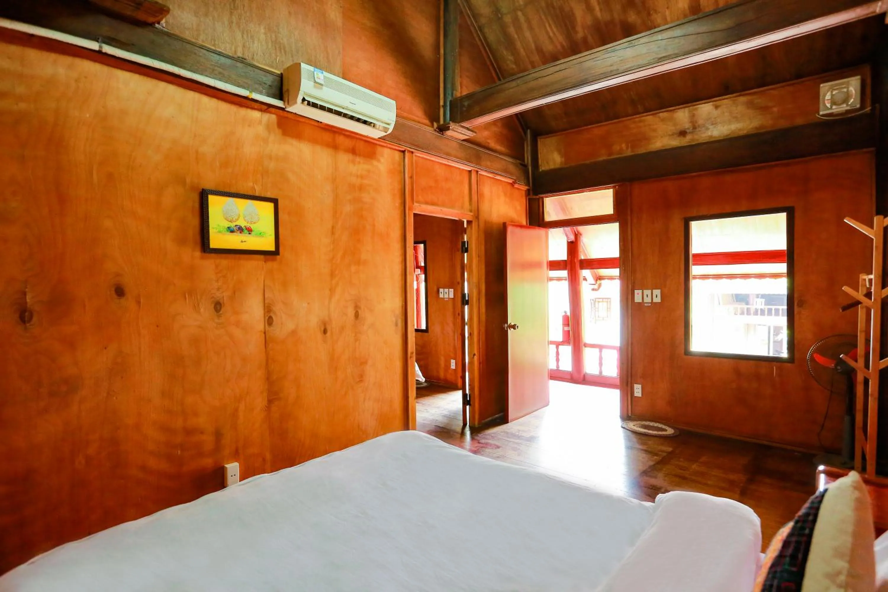 Bed in Cat Ba Eco Lodge