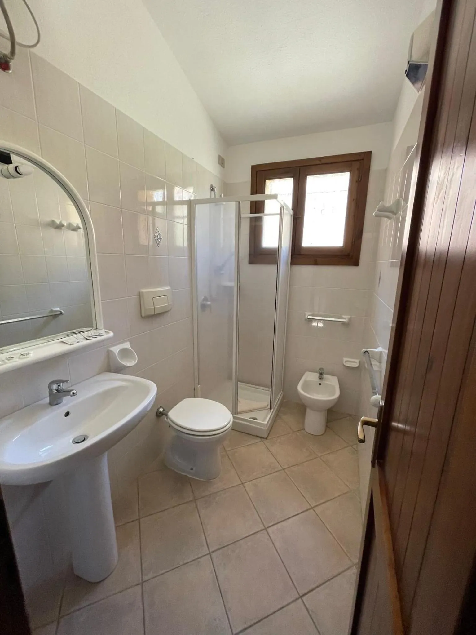 Bathroom in Residence Il Borgo di Porto Corallo