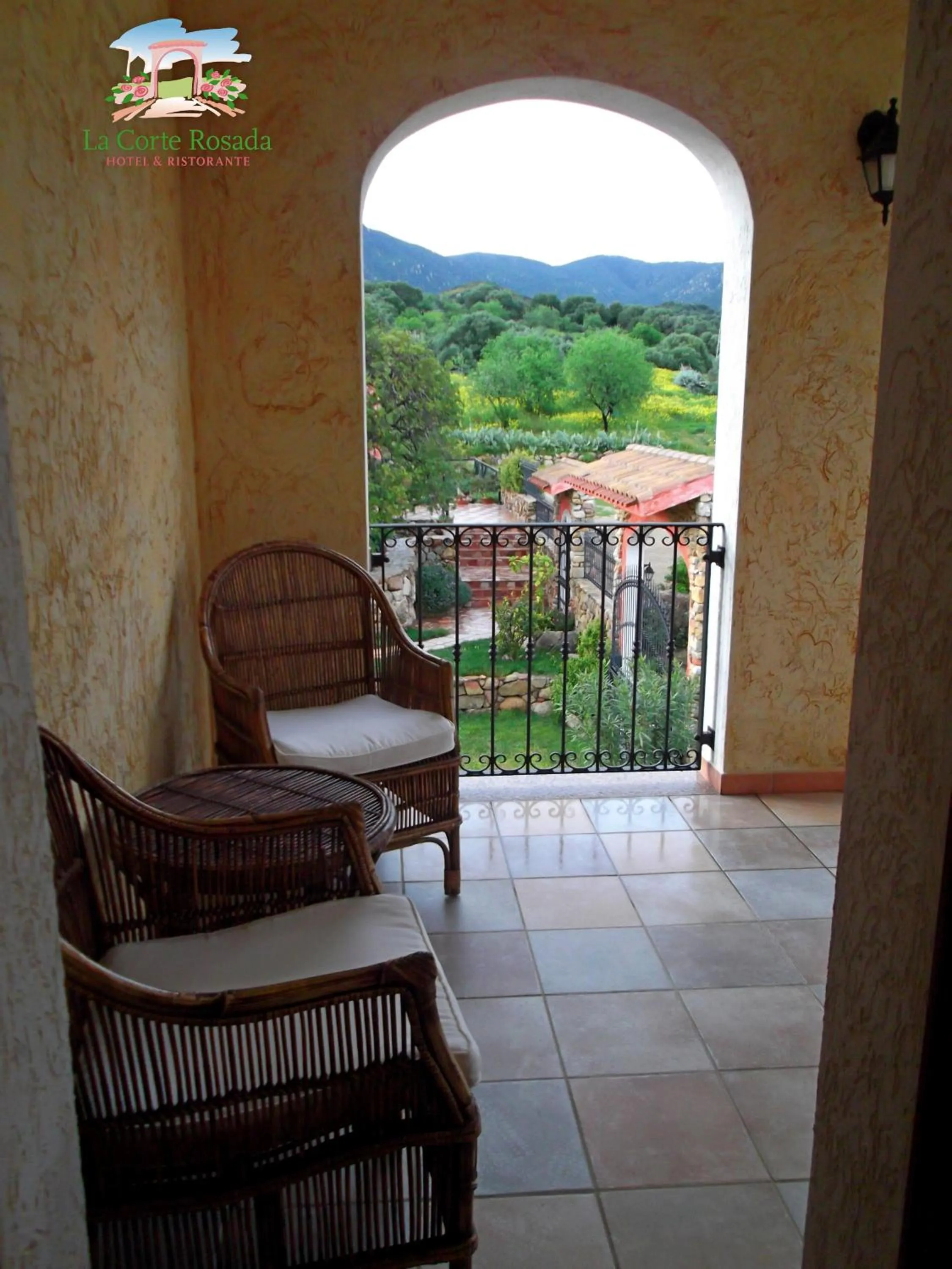 Balcony/Terrace in Hotel La Corte Rosada