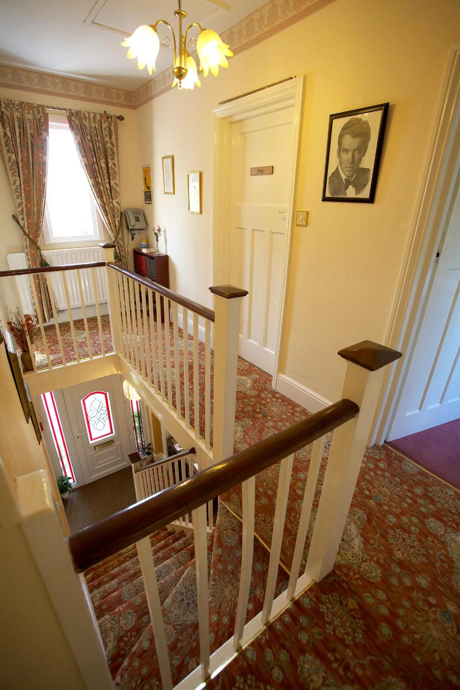 Decorative detail in Moonraker House