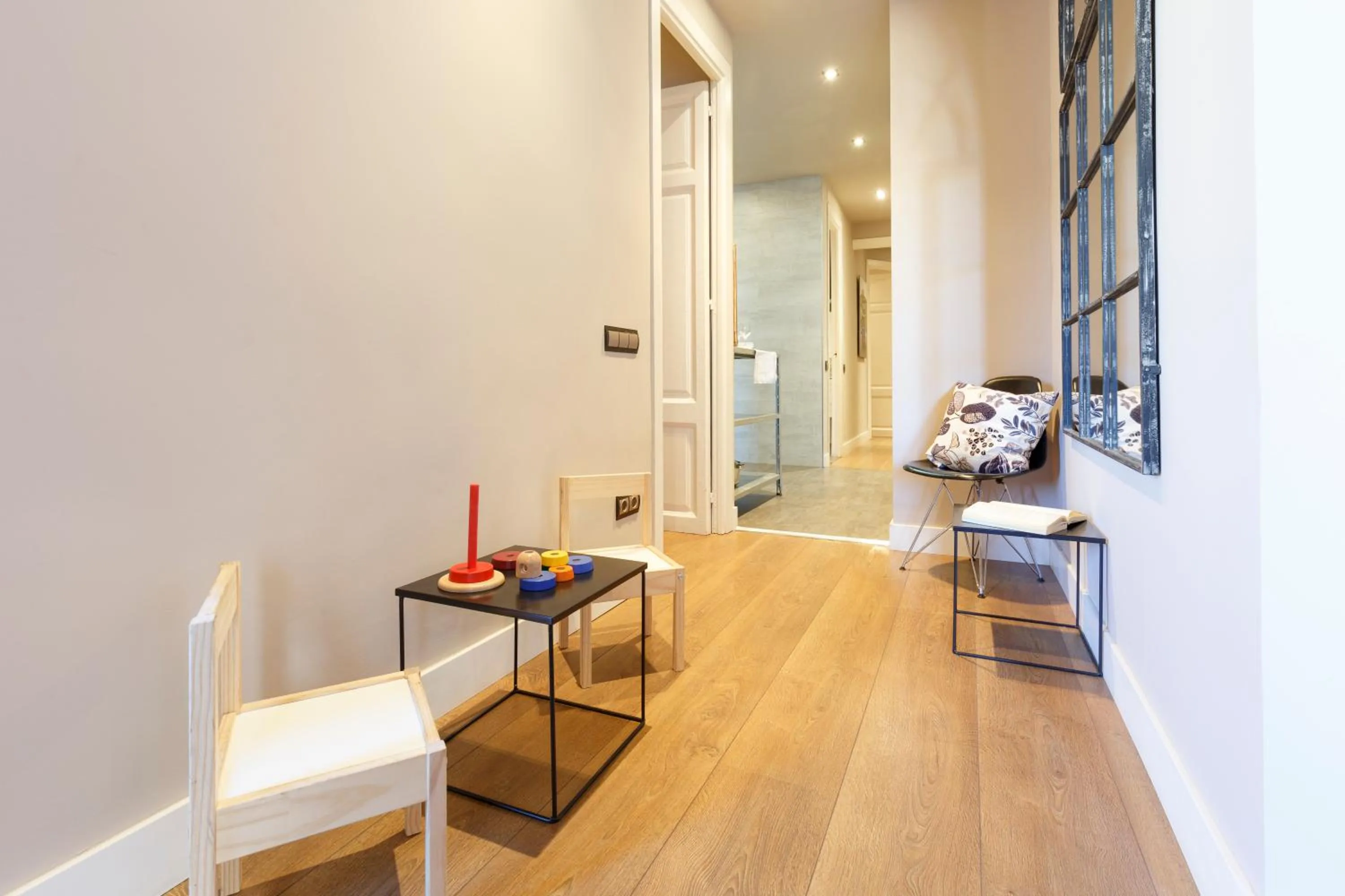 Living room in AinB Eixample-Miro Apartments