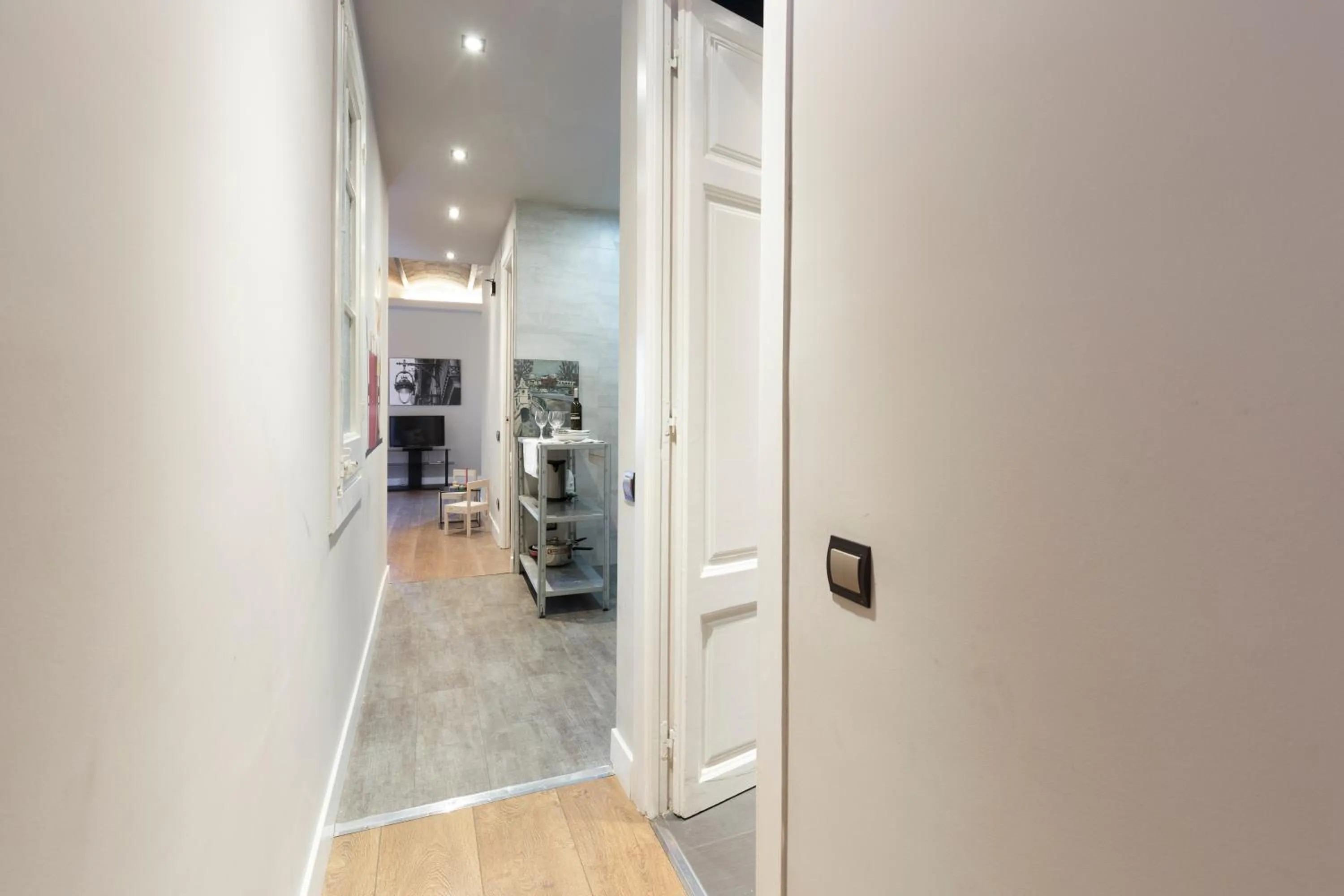 Living room in AinB Eixample-Miro Apartments