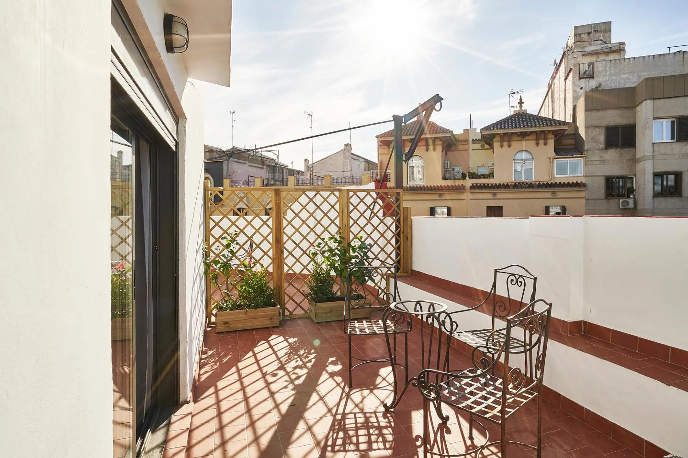 Balcony/Terrace in AinB Eixample-Miro Apartments