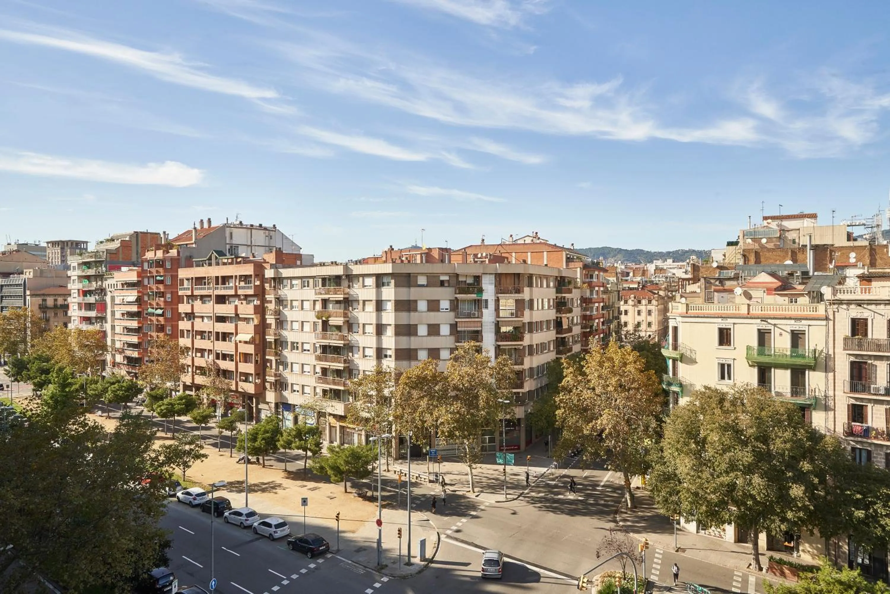 City view in AinB Eixample-Miro Apartments