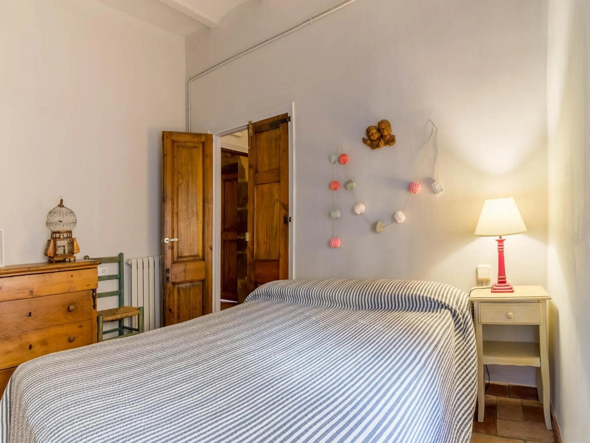 Bed in Hotel la Plaça Madremanya