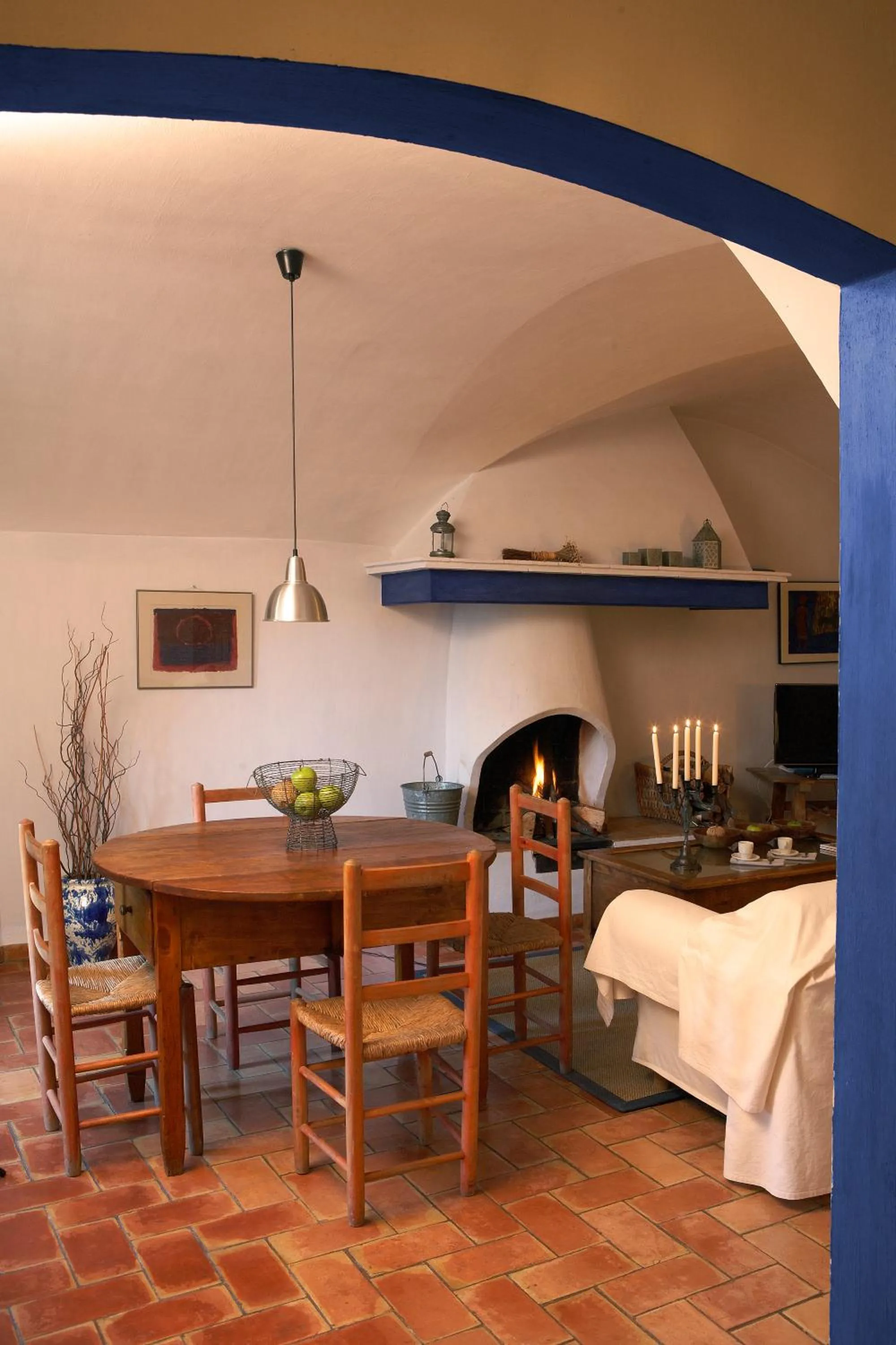 Dining area in Hotel la Plaça Madremanya