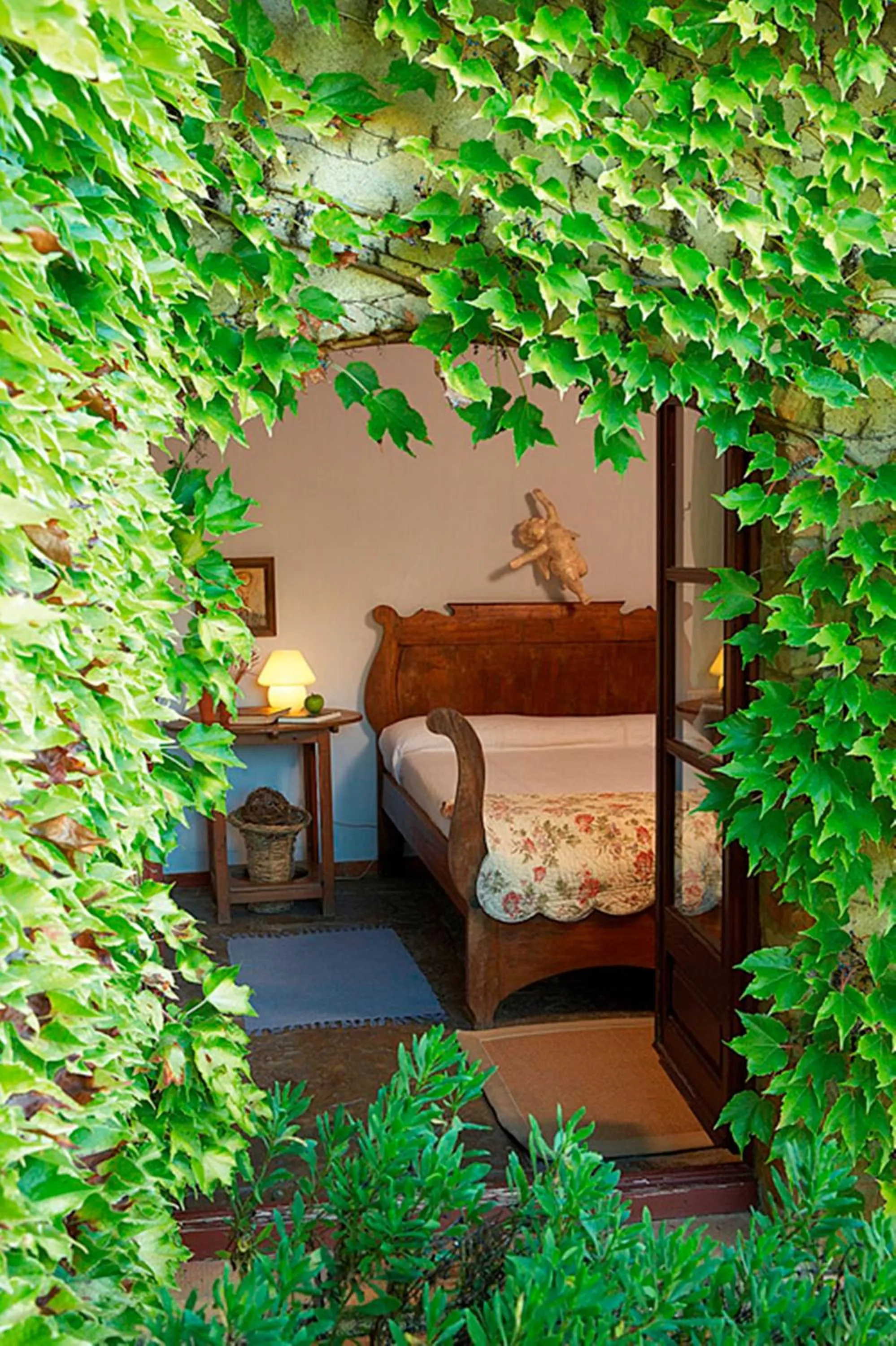 Bed in Hotel la Plaça Madremanya