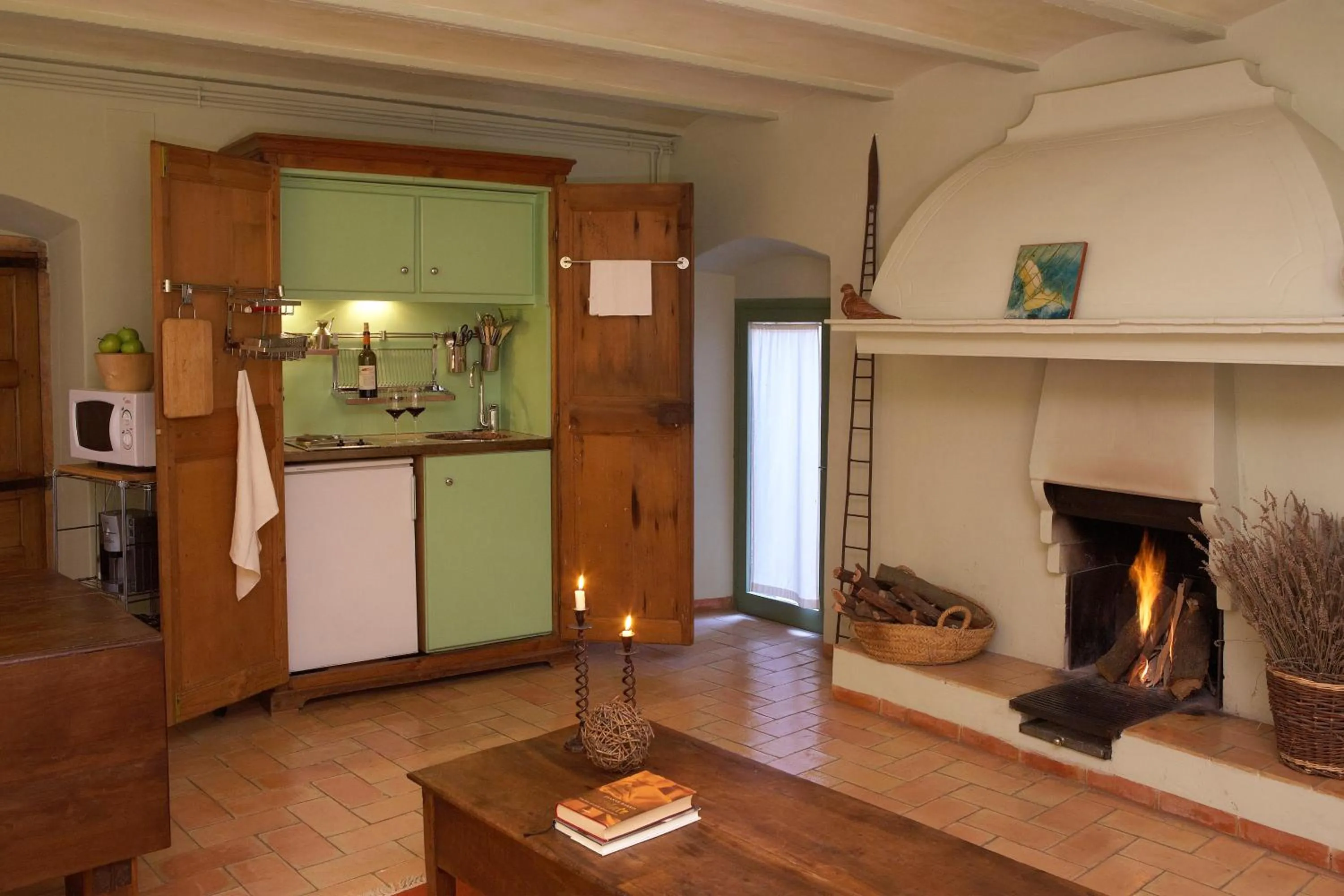 Seating area in Hotel la Plaça Madremanya
