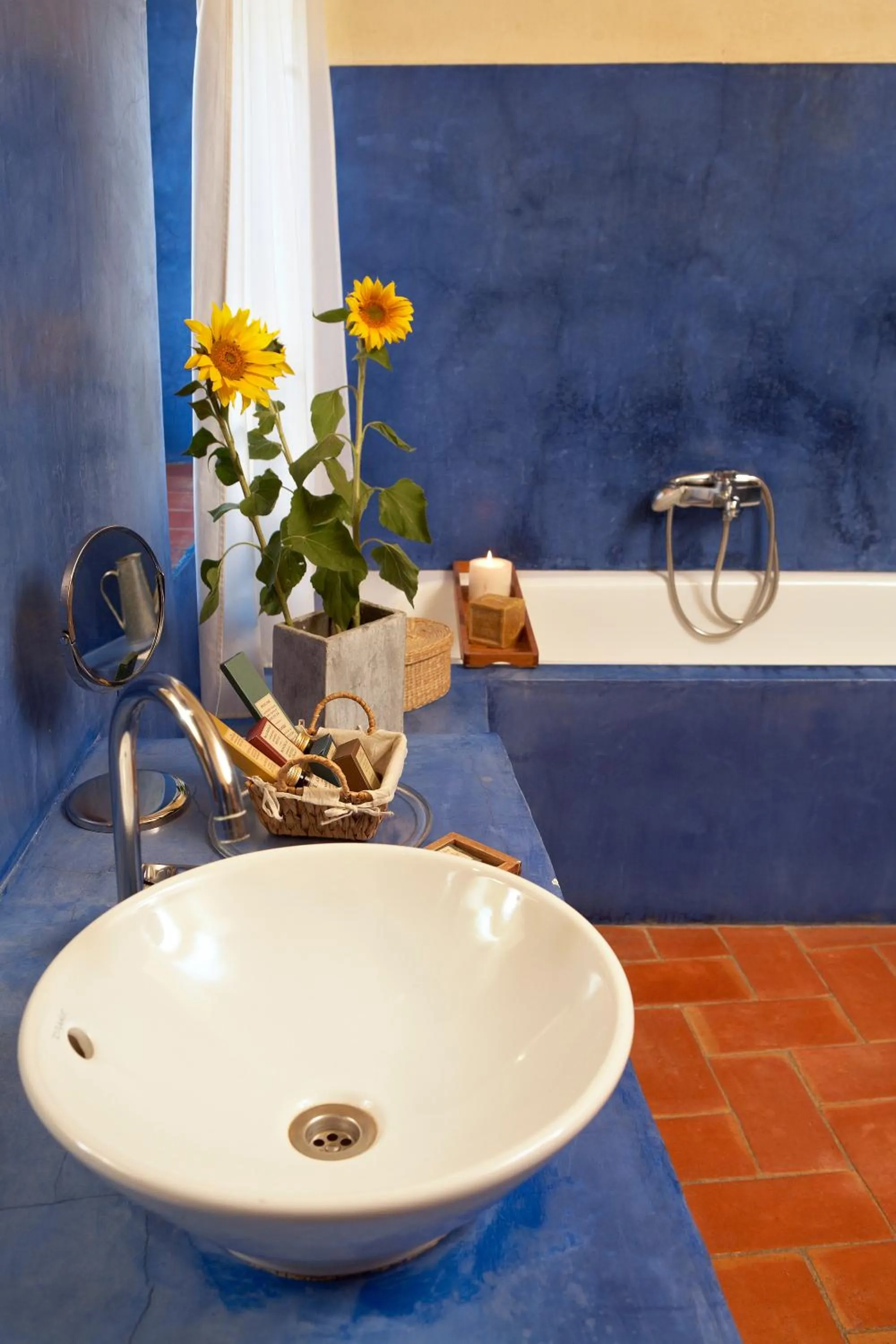 Bathroom in Hotel la Plaça Madremanya