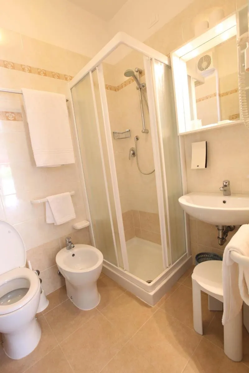 Shower in Hotel Derby S