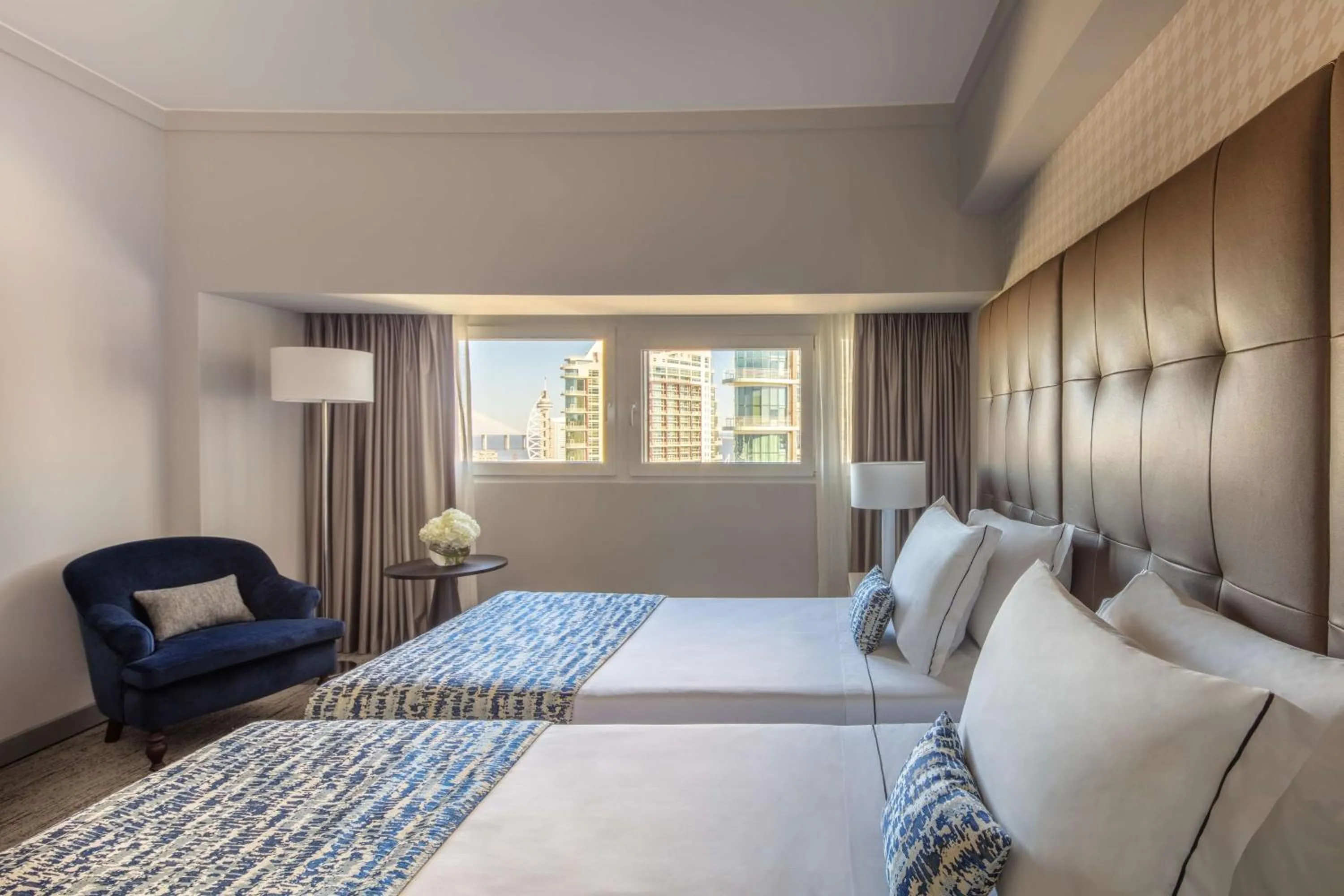 Photo of the whole room, Bed in Tivoli Oriente Lisboa Hotel