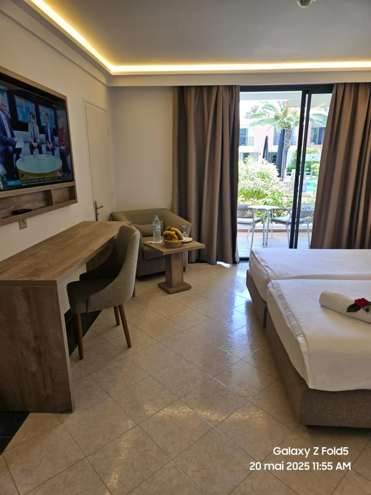 TV and multimedia, Bed in Hôtel Volubilis