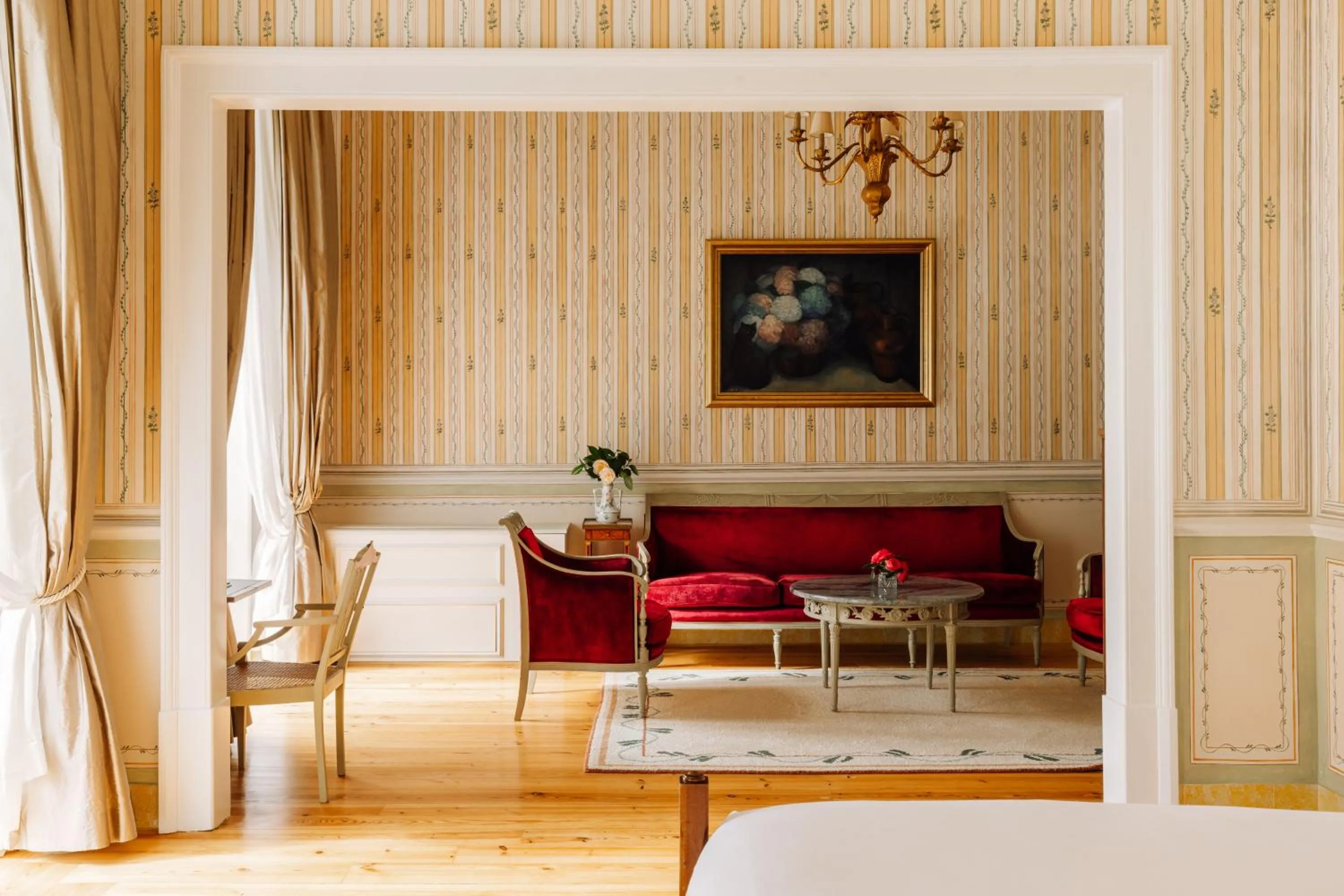 Bedroom in Valverde Sintra Palácio de Seteais - The Leading Hotels of the World