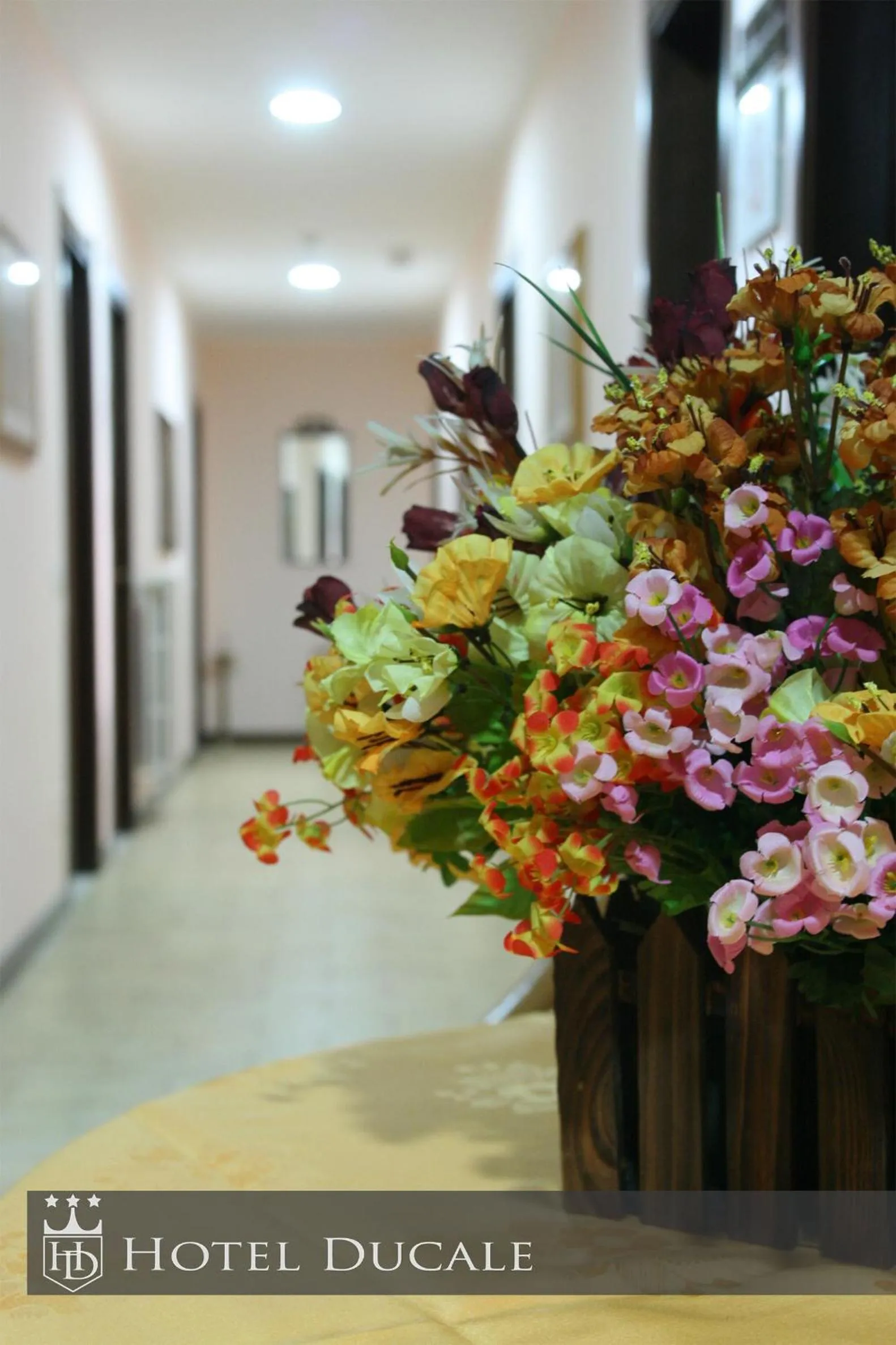 Decorative detail in Hotel Ducale