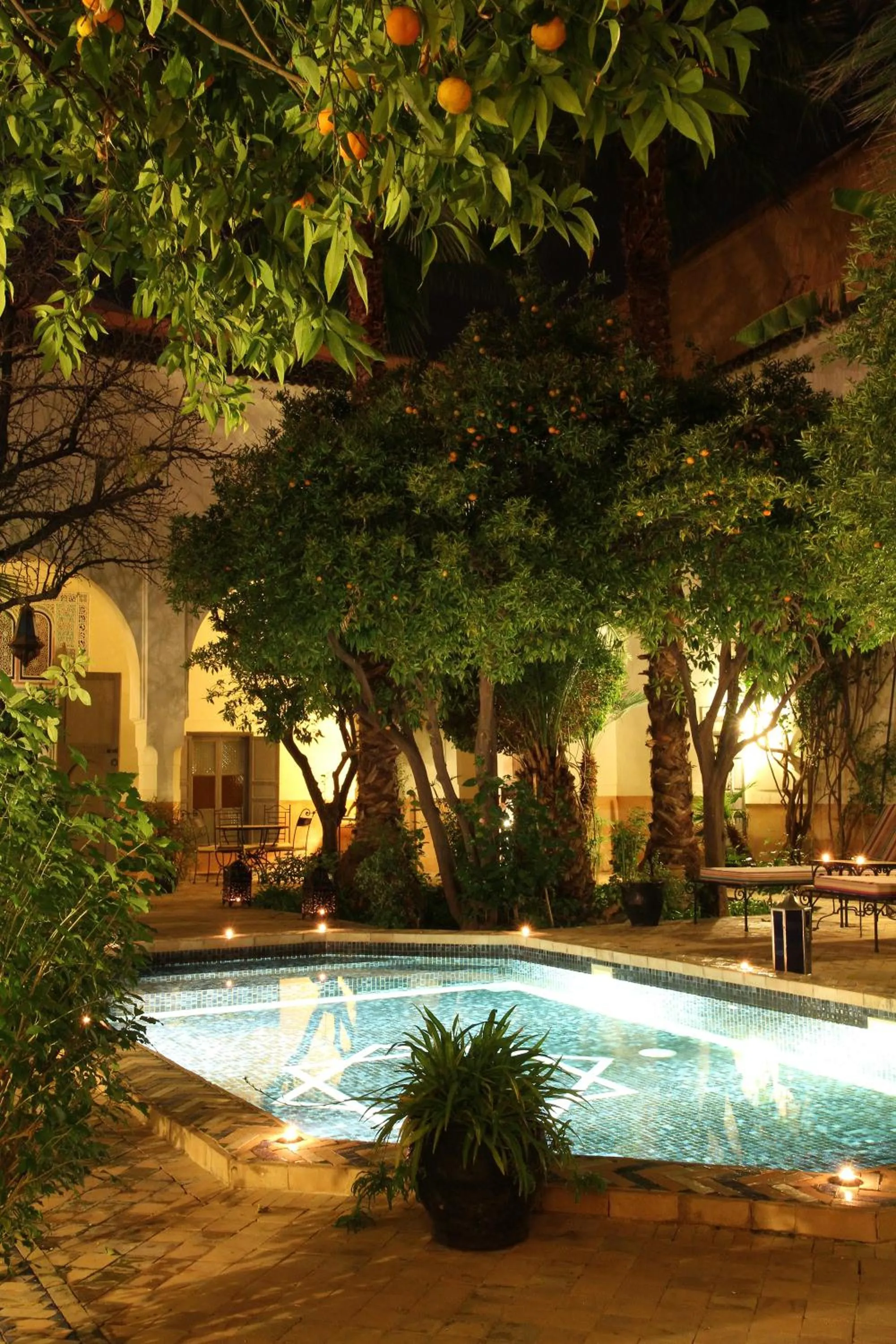 Swimming pool in Riad Laila