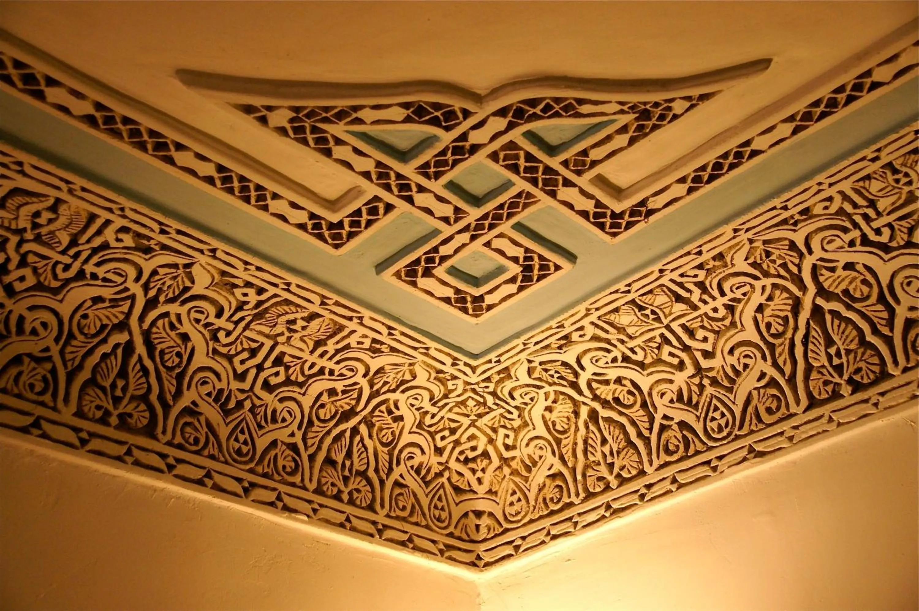 Decorative detail in Riad Laila