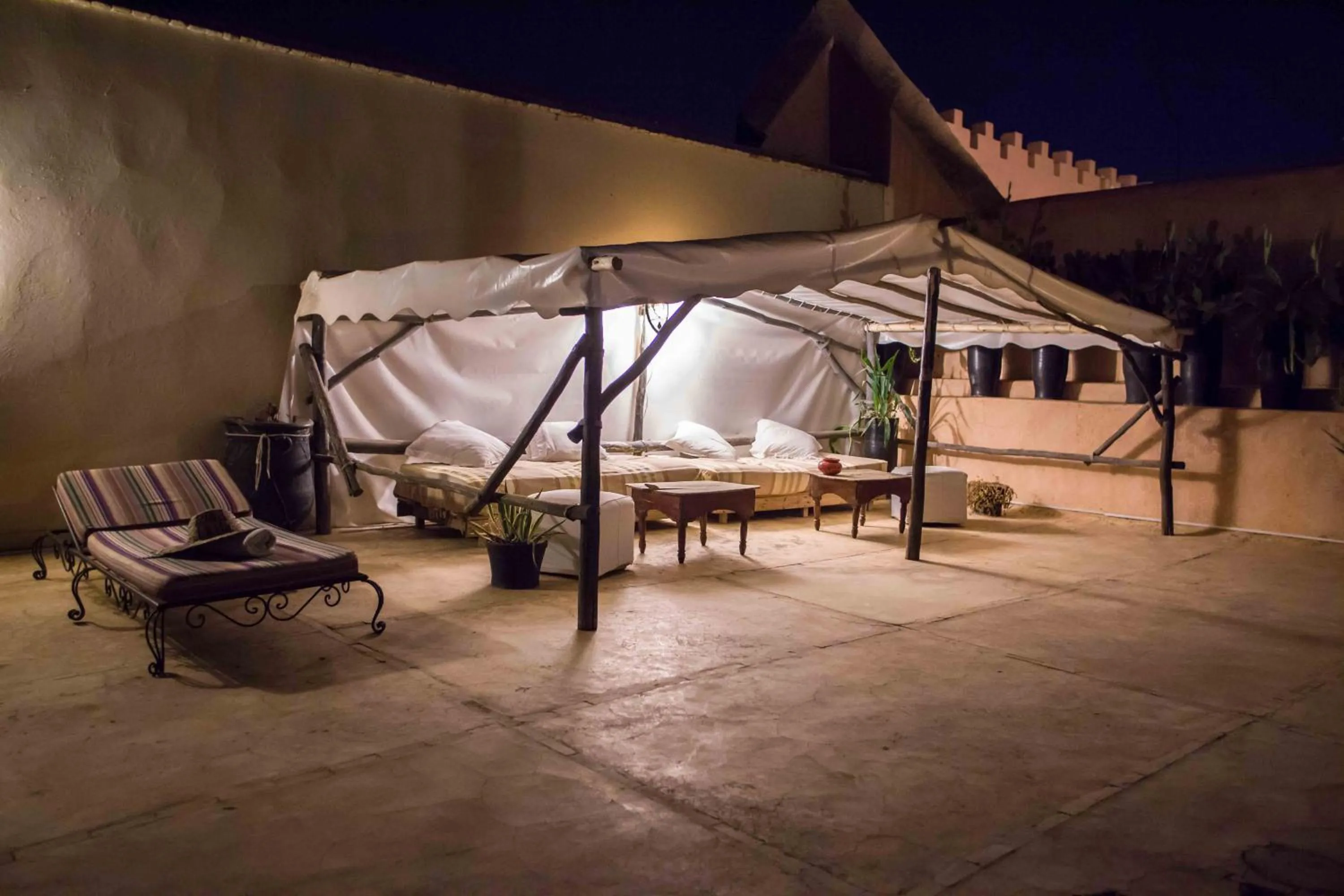 Patio in Riad Laila