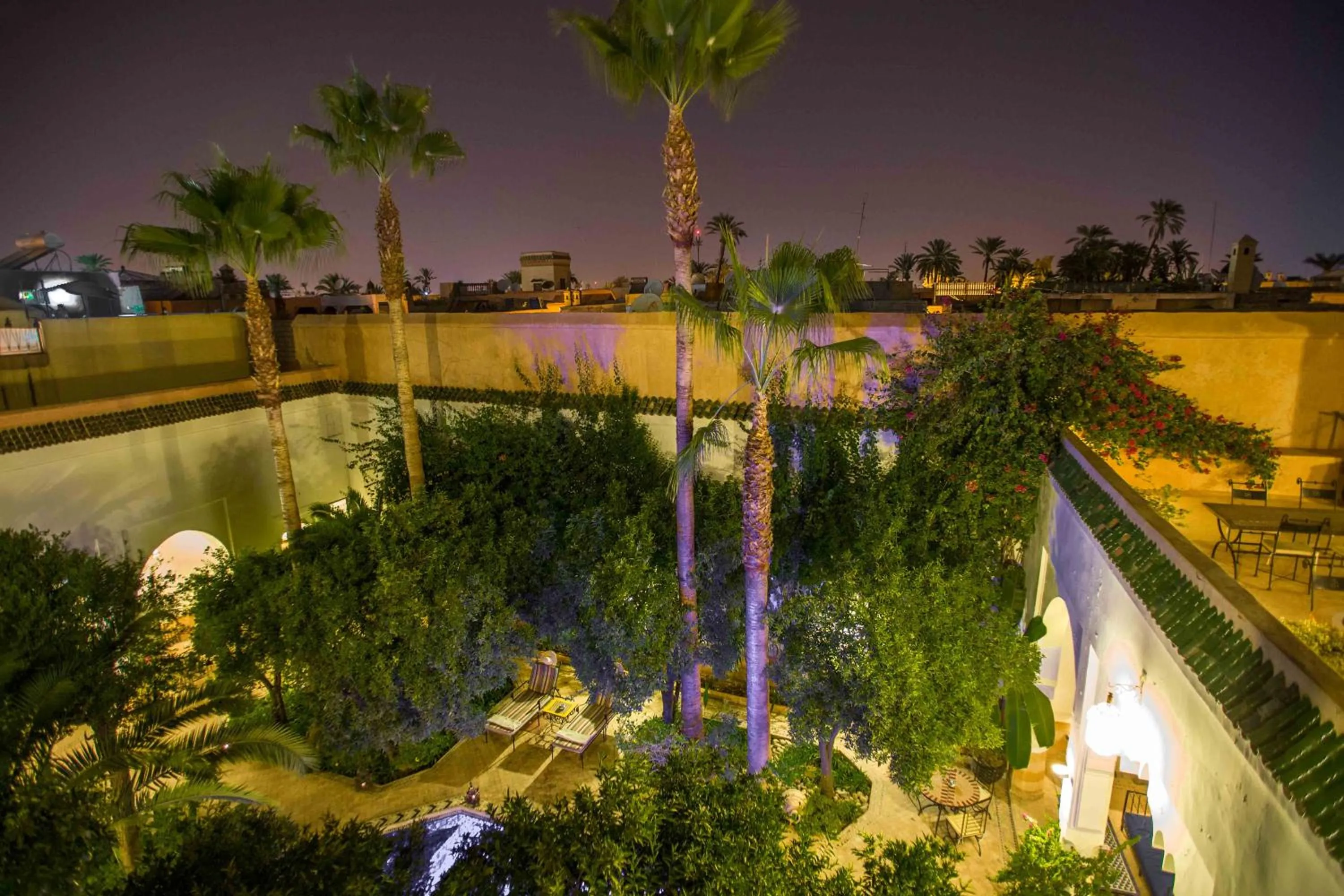 Balcony/Terrace in Riad Laila