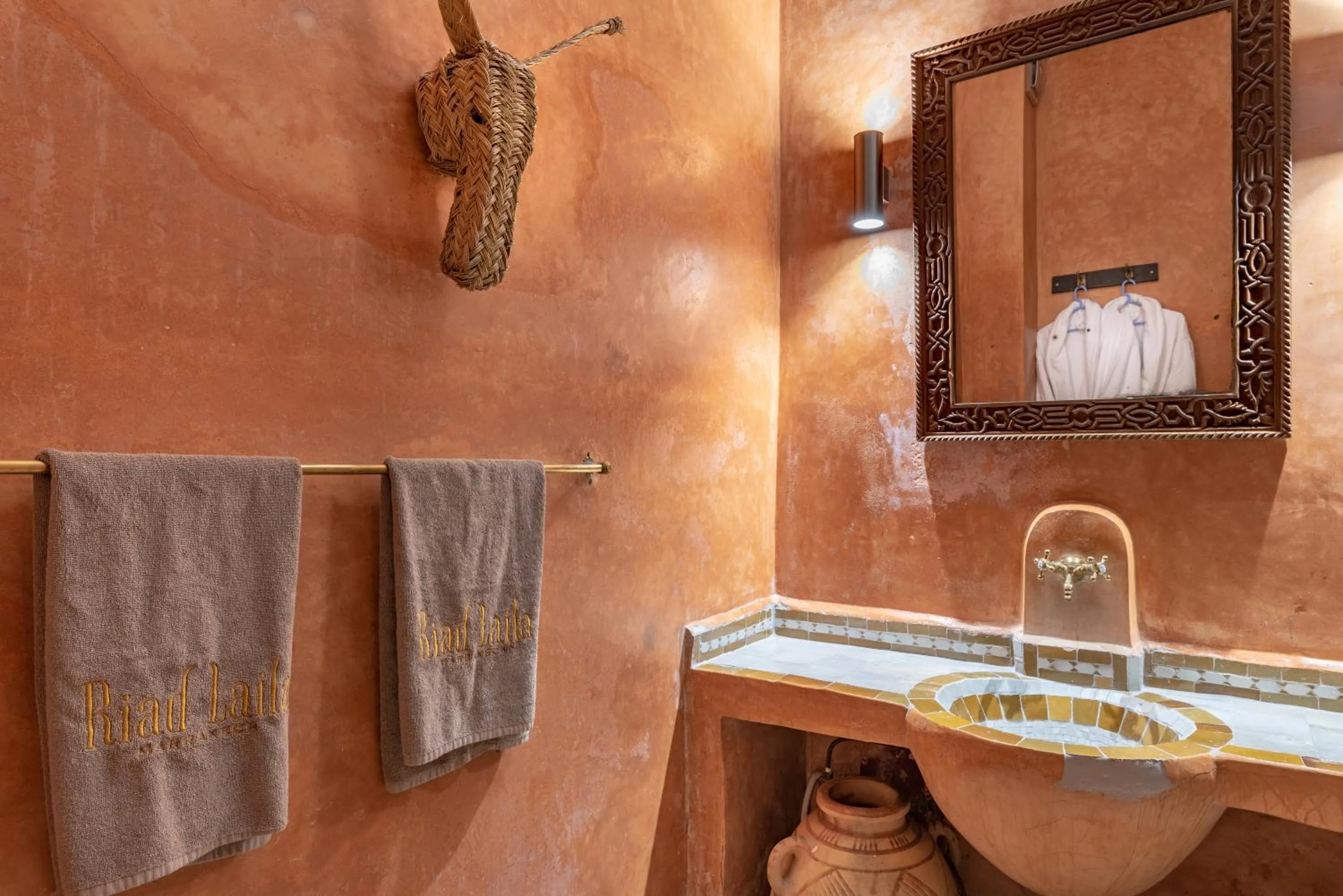 Shower in Riad Laila