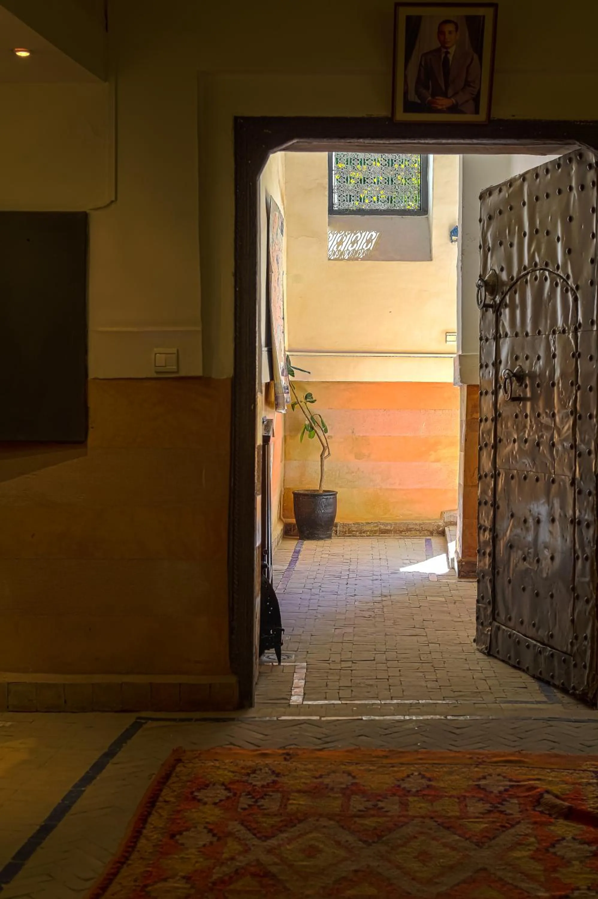 Facade/entrance in Riad Laila