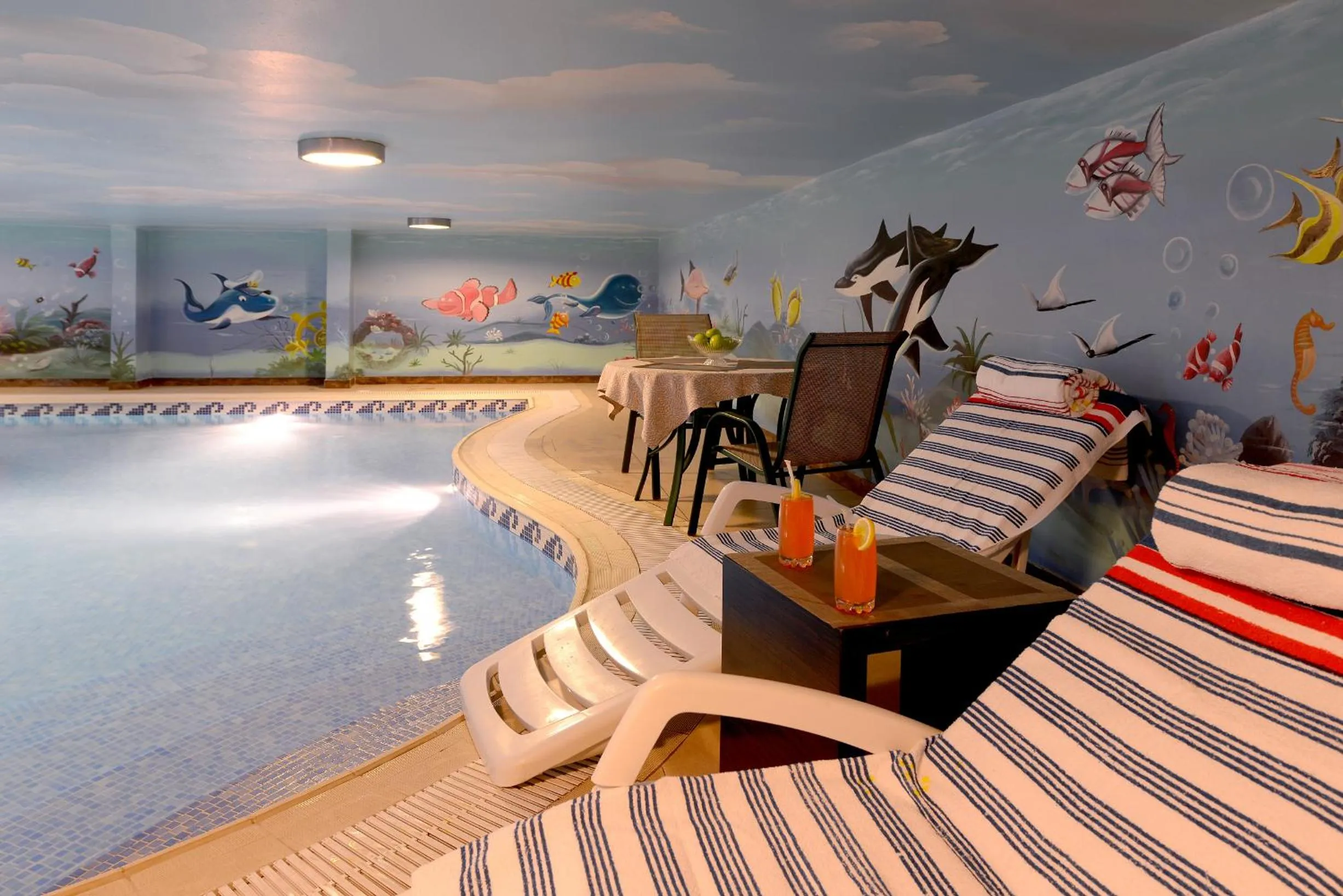 Swimming pool in Boudl Al Woroud بودل الورود