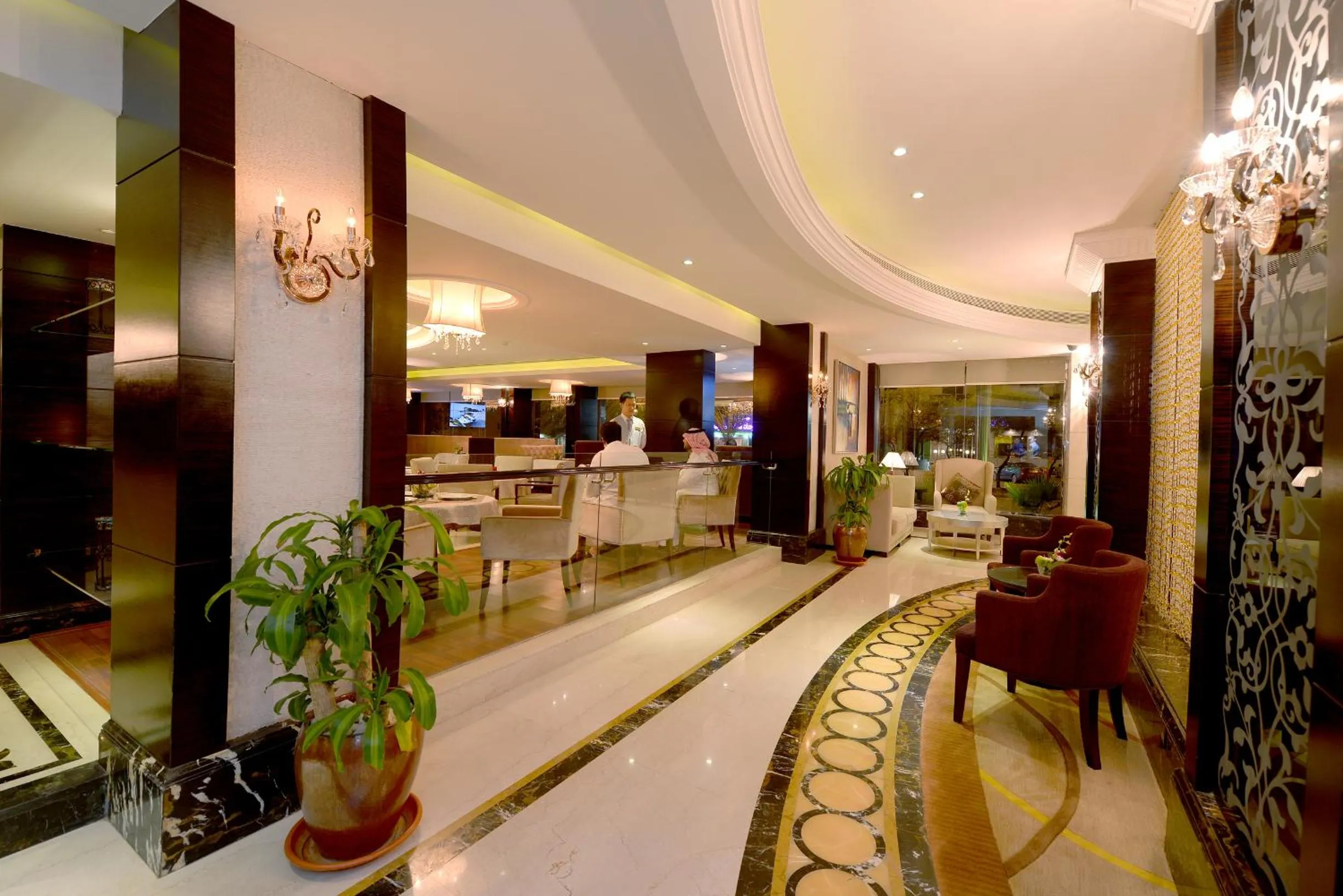 Lobby or reception in Boudl Al Woroud بودل الورود